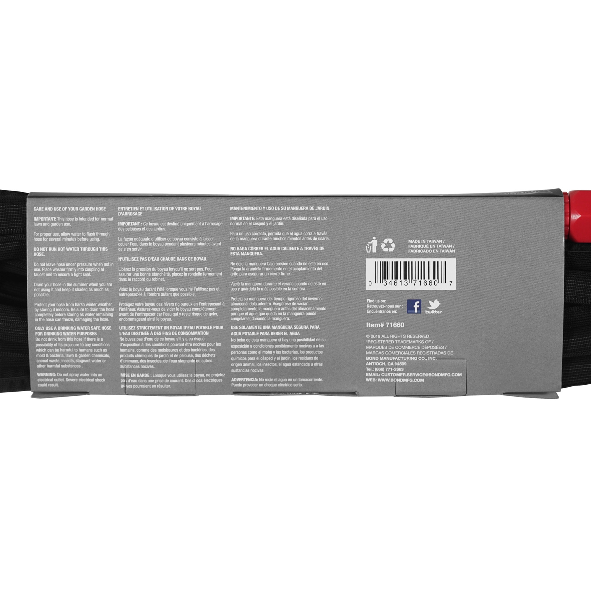 Bond Manufacturing Aeroflex Stretch Hose- 50 feet