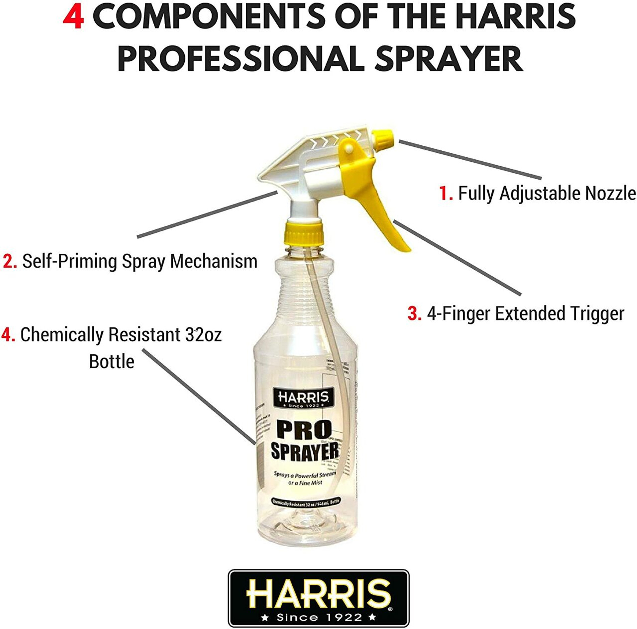Harris Professional Spray Bottle - 32 oz