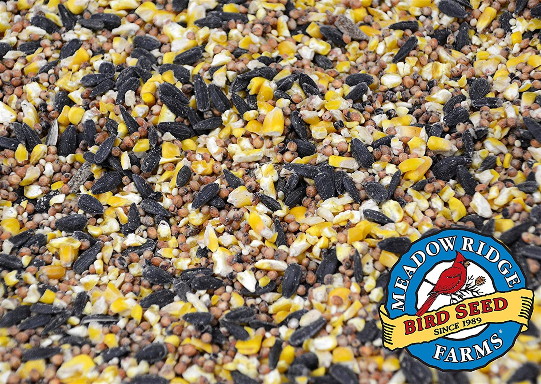 Meadow Ridge Farms (#B202210) Wild Bird Seed Mix, 10-Pound Bag