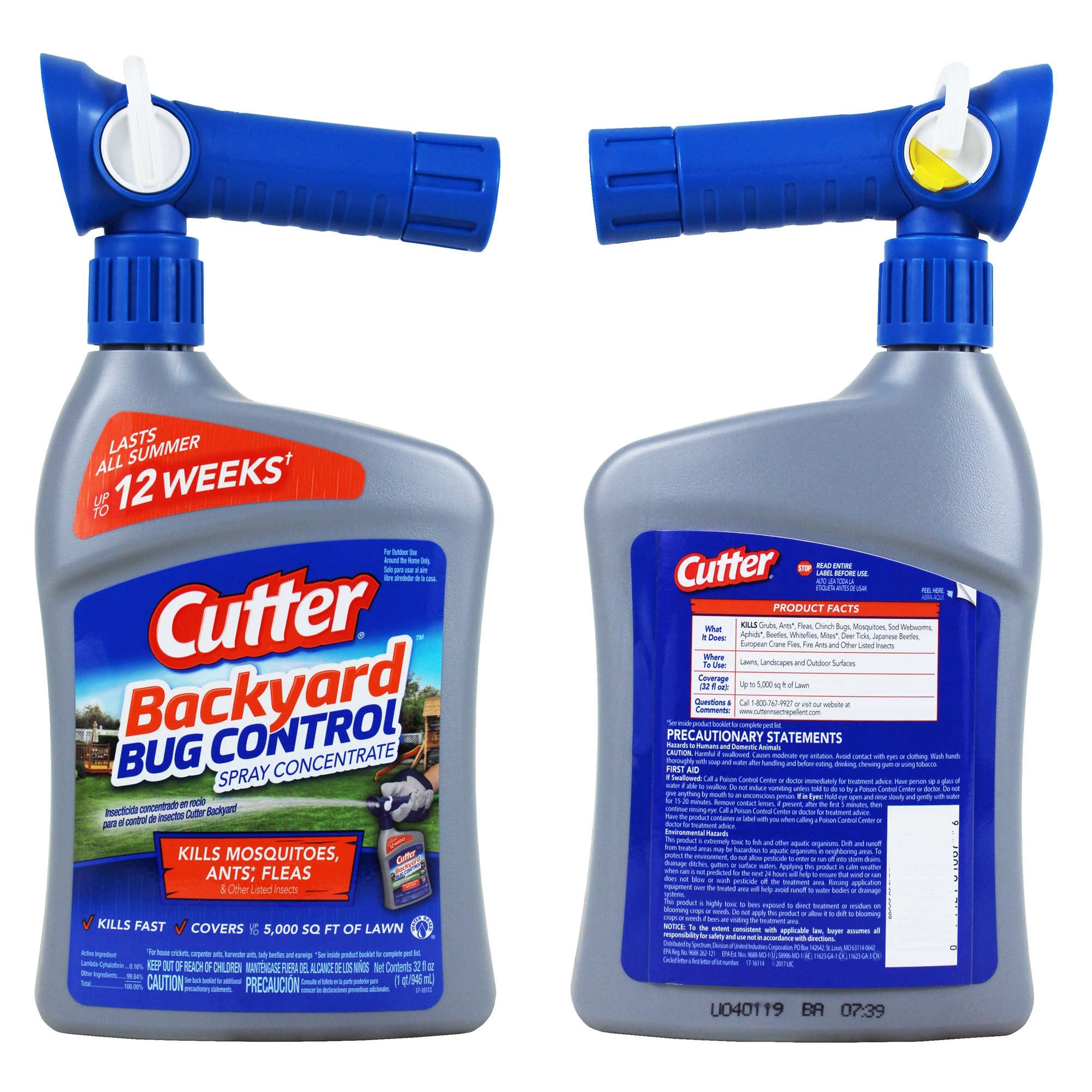 Cutter Outdoor Bug Control Pack - 4 Insect Control Products in 1 Package
