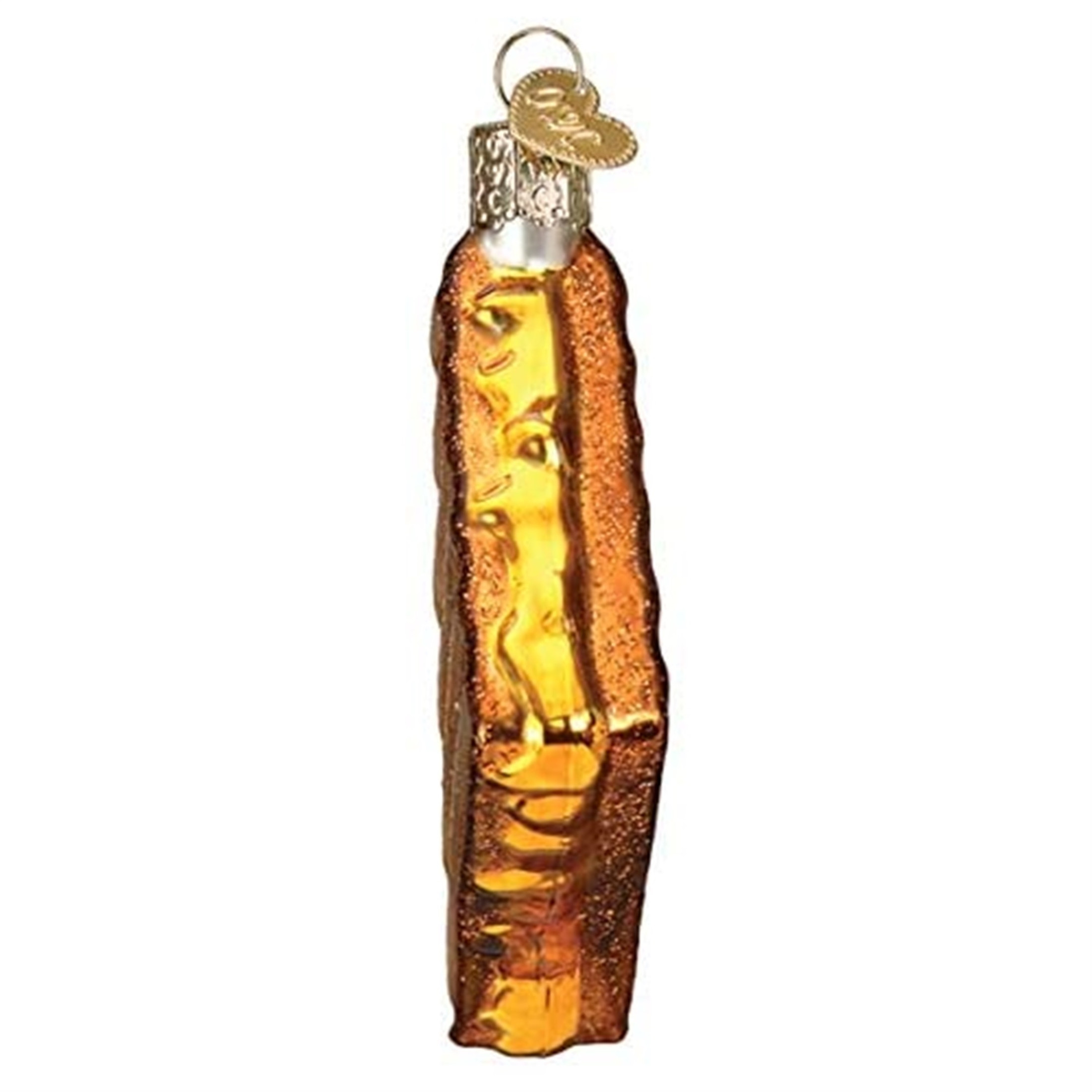Old World Christmas Blown Glass Ornament for Christmas Tree, Grilled Cheese Sandwich