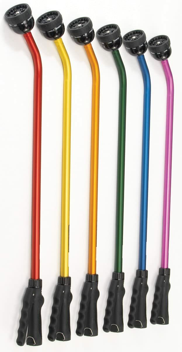 Dramm (13805) Kaleidoscope Rain Wand w/Touch-N-Flow Valve, 30 Feet Long, Assorted Colors (Pack of 6)