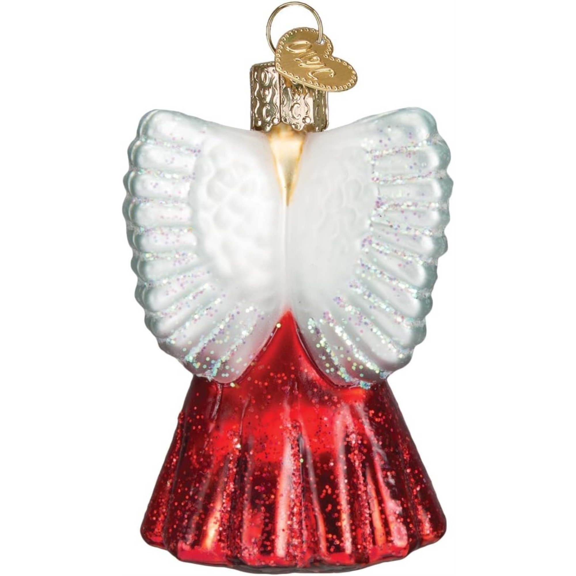 Old World Christmas Blown Glass Ornament for Christmas Tree, Baby Angel