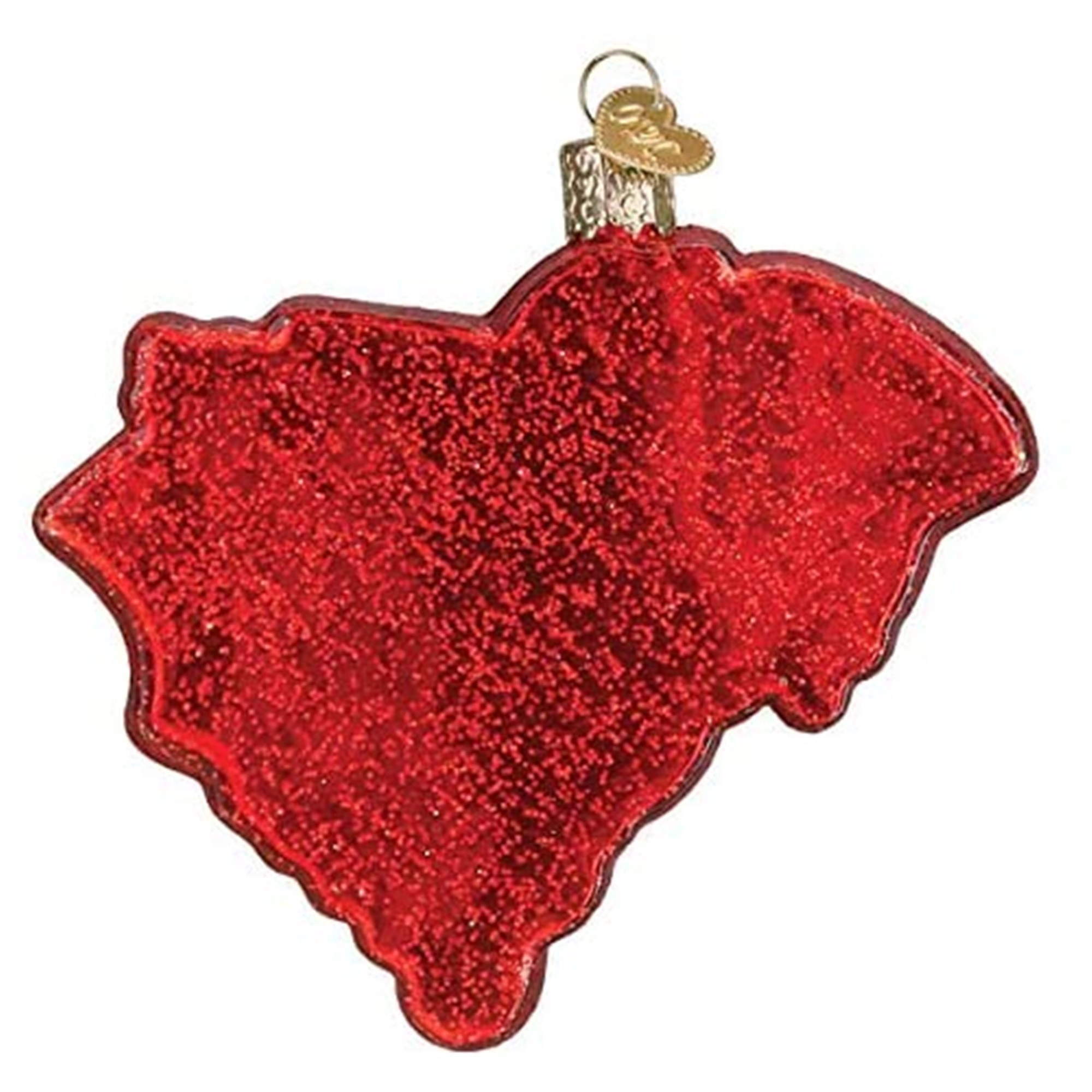 Old World Christmas Glass Blown Ornament for Christmas Tree, State of South Carolina