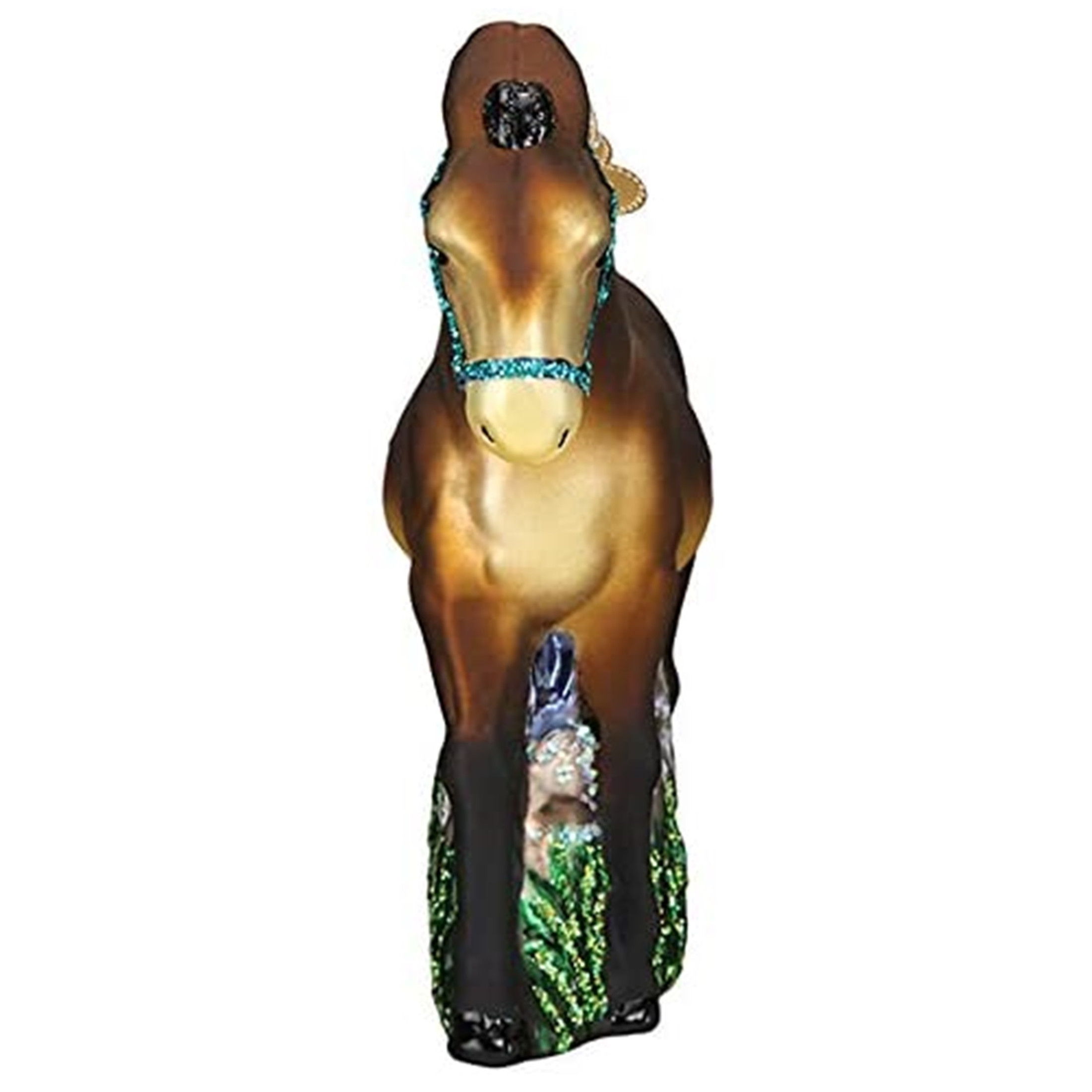 Old World Christmas Blown Glass Ornament for Christmas Tree, Mule