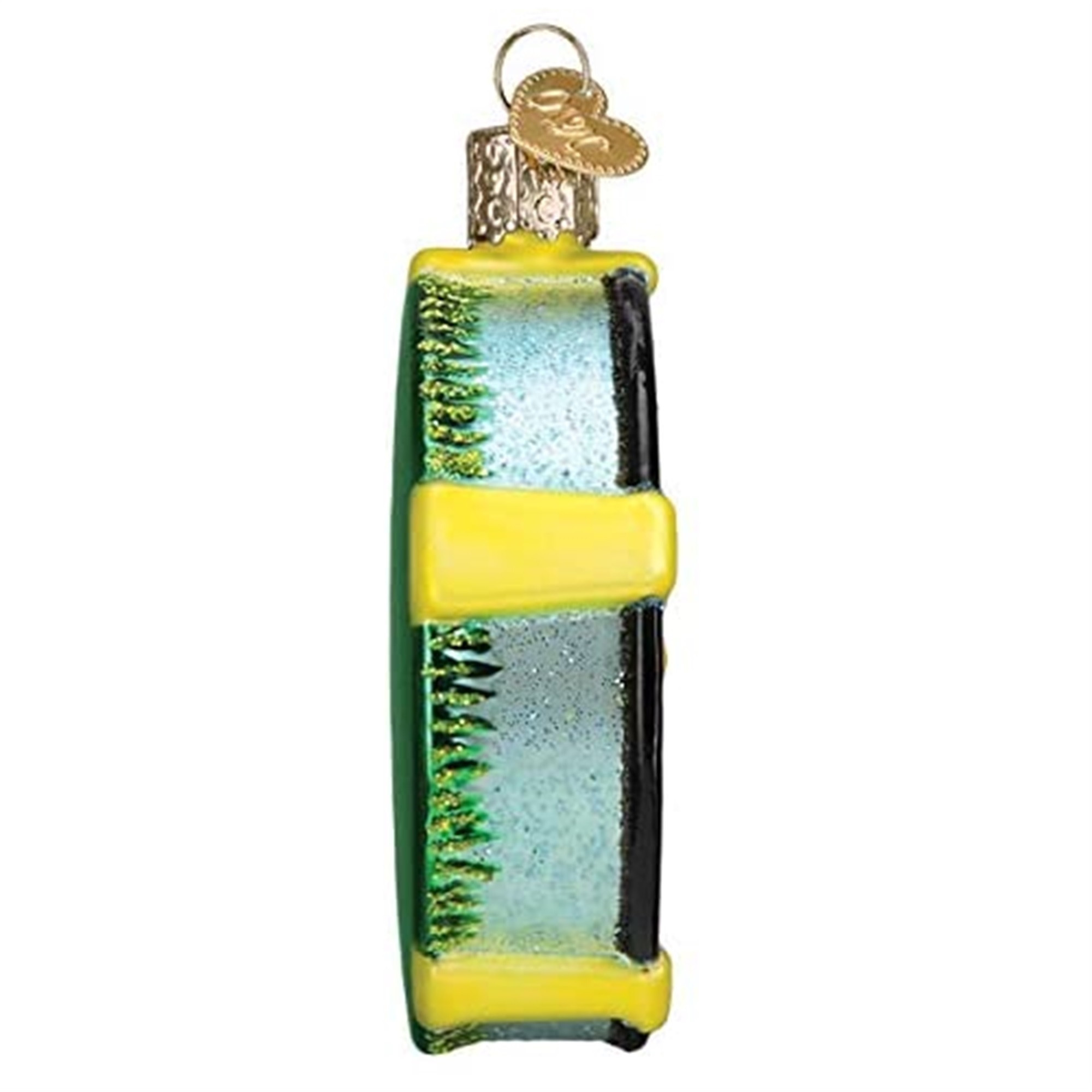 Old World Christmas Blown Glass Ornament for Christmas Tree, Roundnet