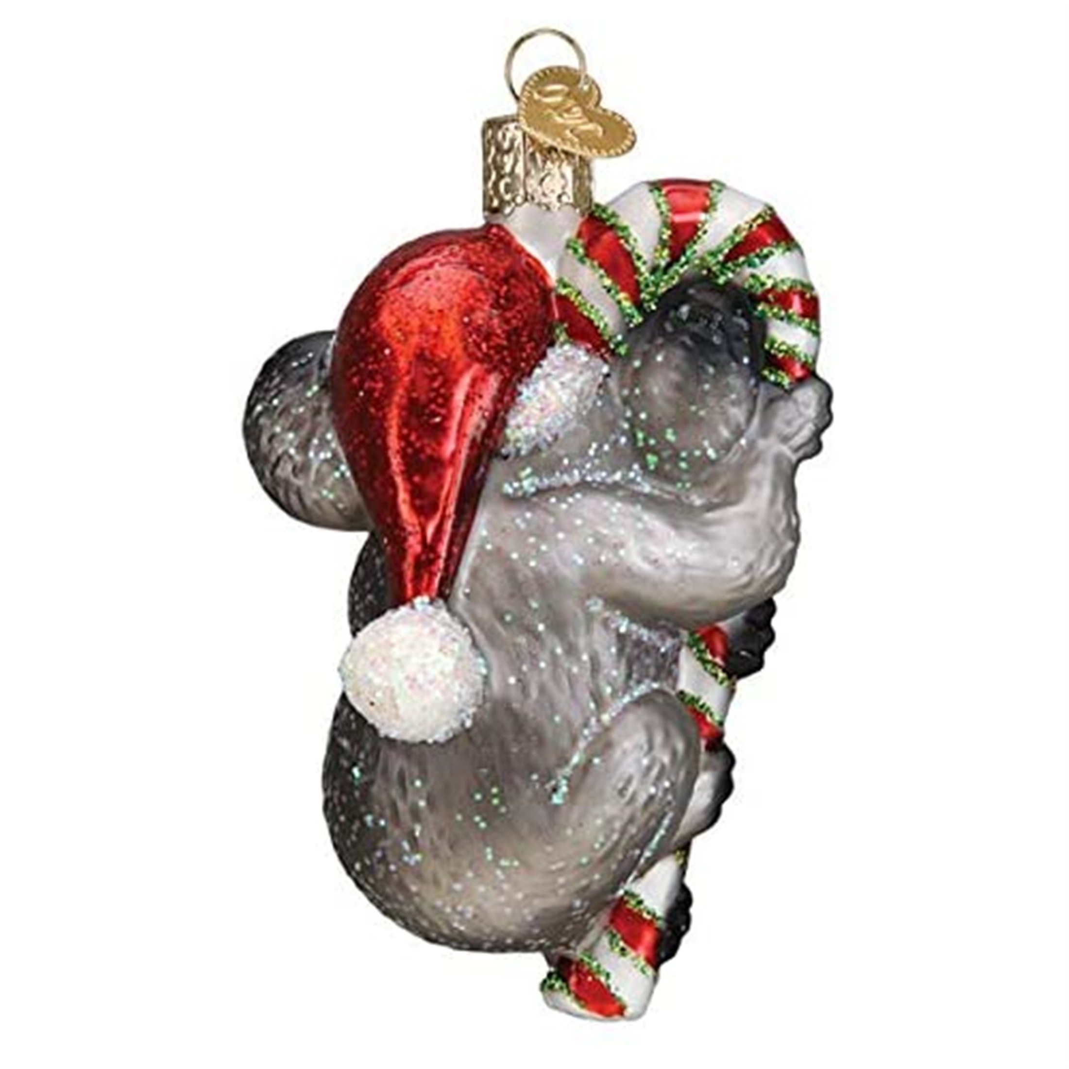 Old World Christmas Blown Glass Ornament for Christmas Tree, Christmas Koala