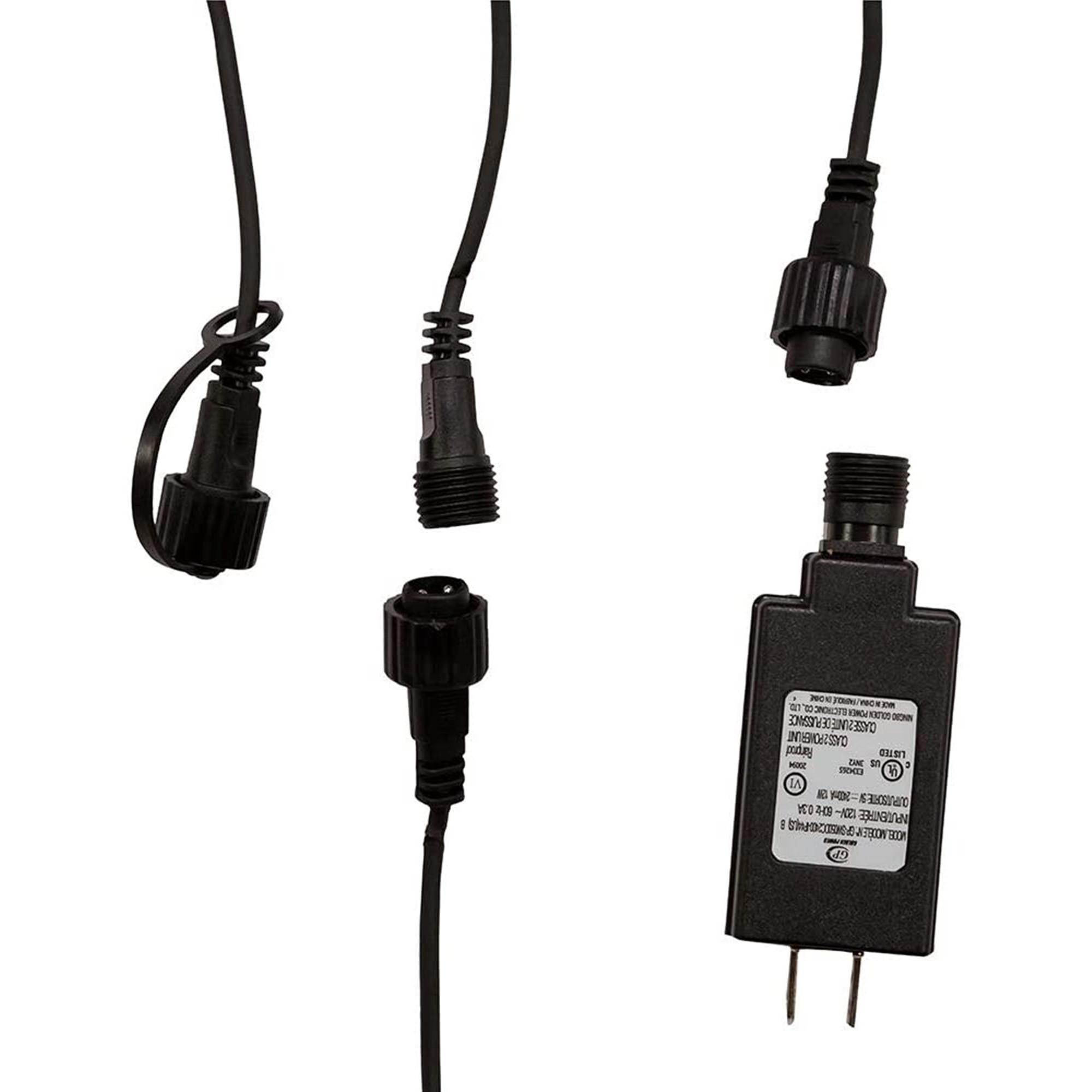 Kurt Adler Indoor/Outdoor String 10-Light Set, Lantern with Flicker Flame, 32.4'