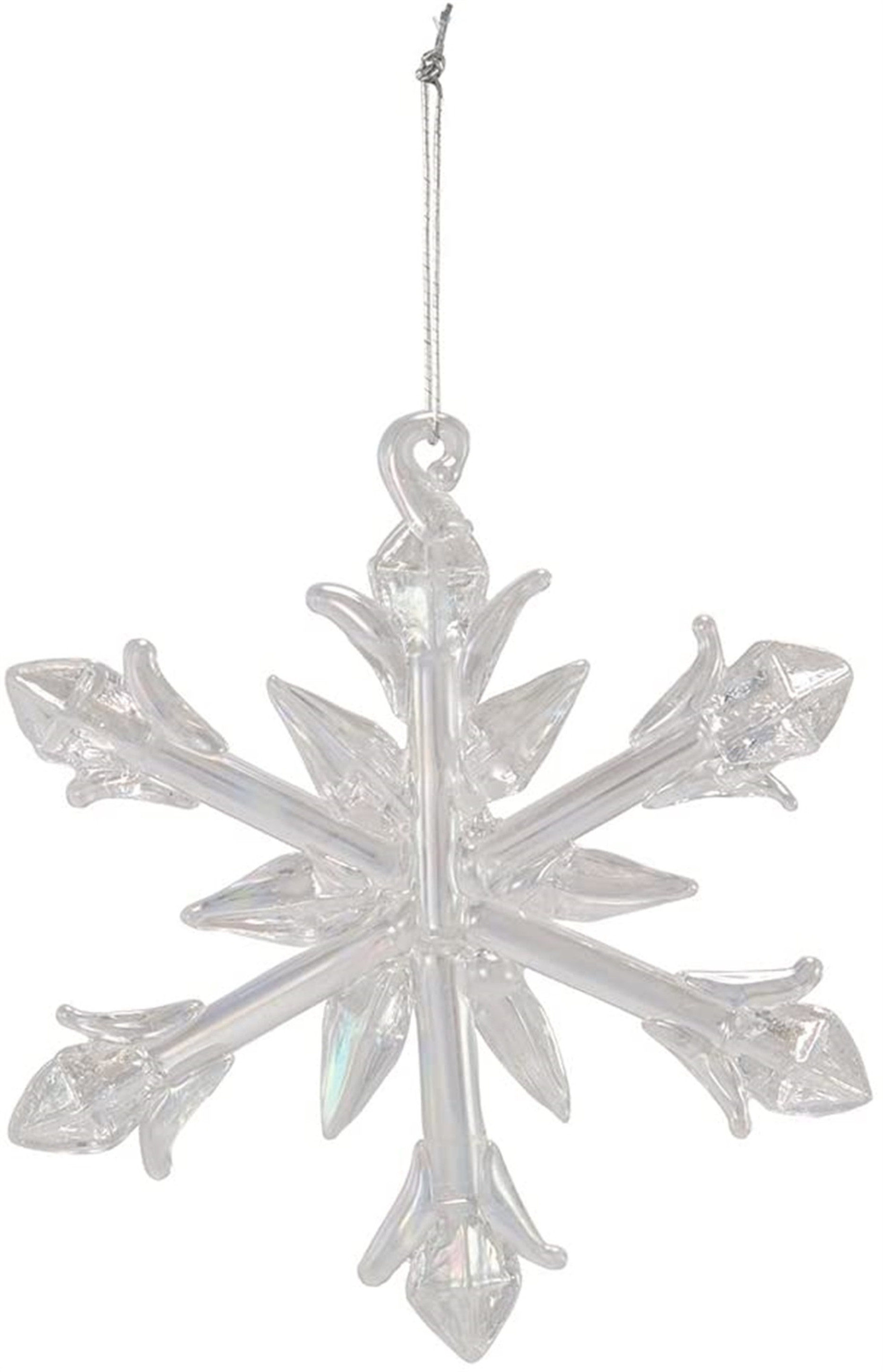 Mini Iridescent Snowflake, Classic