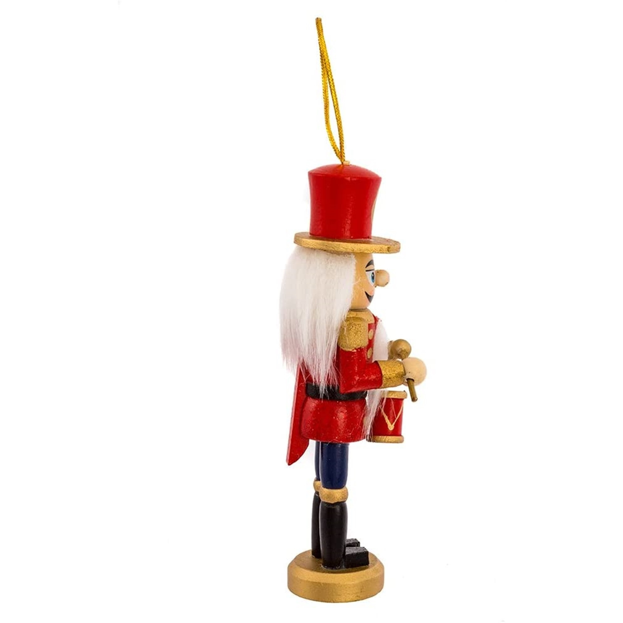 Kurt Adler Wooden Nutcracker Ornaments, 5" (Set of 4)