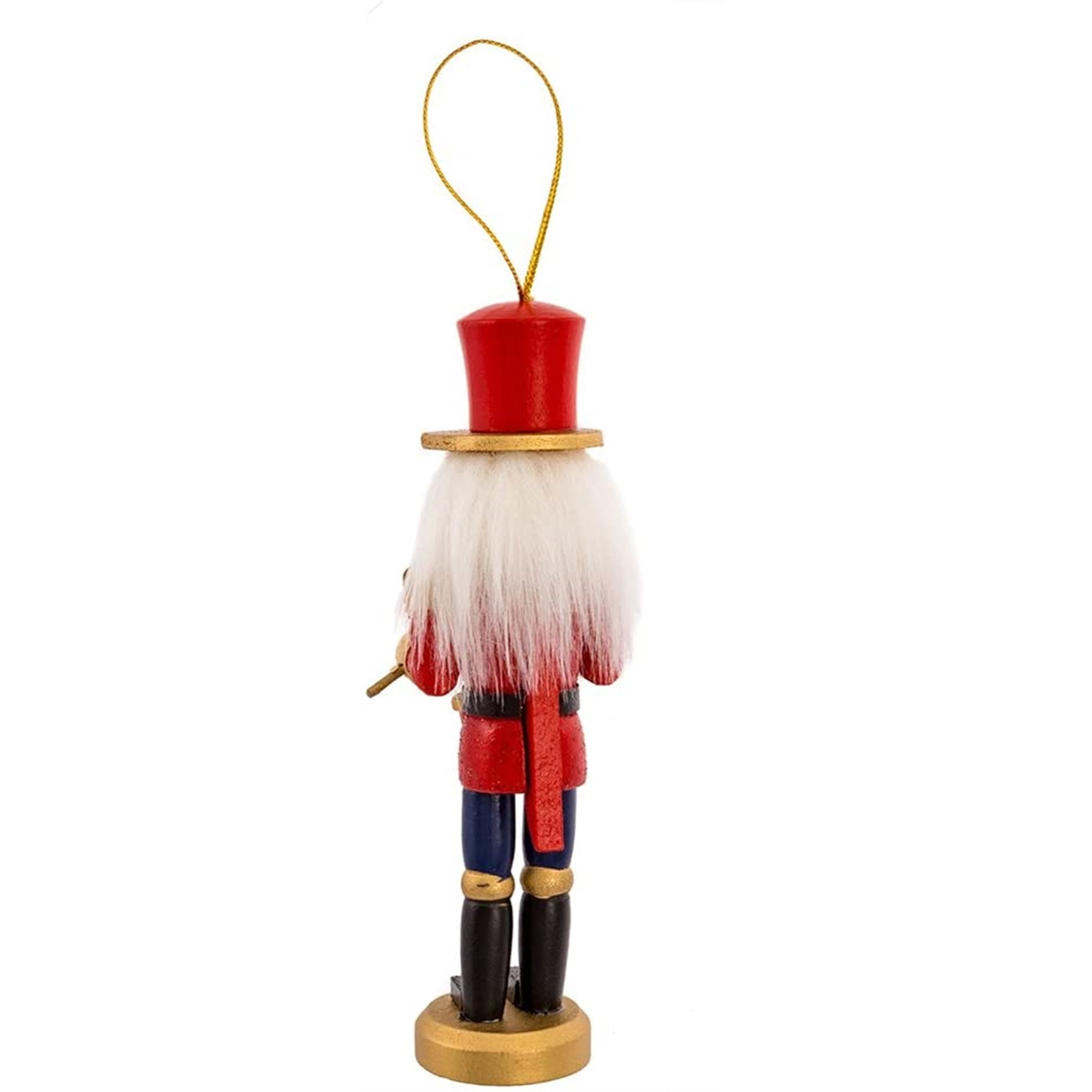 Kurt Adler Wooden Nutcracker Ornaments, 5" (Set of 4)