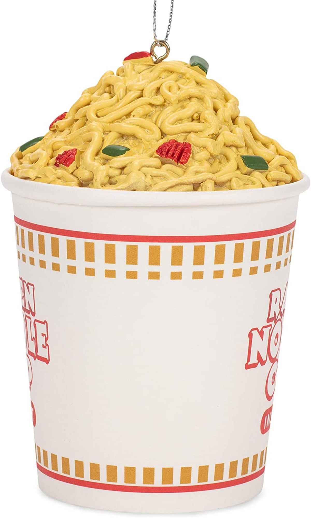 Kurt Adler Resin Ornament for Christmas Tree, Ramen Noodle Cup