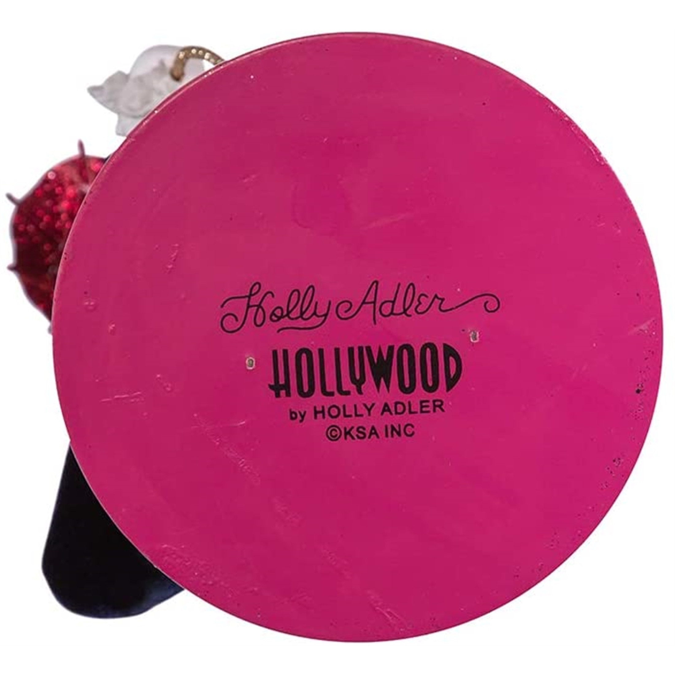 Kurt Adler Hollywood Nutcracker Collection, White Rabbit Nutcracker, 18"