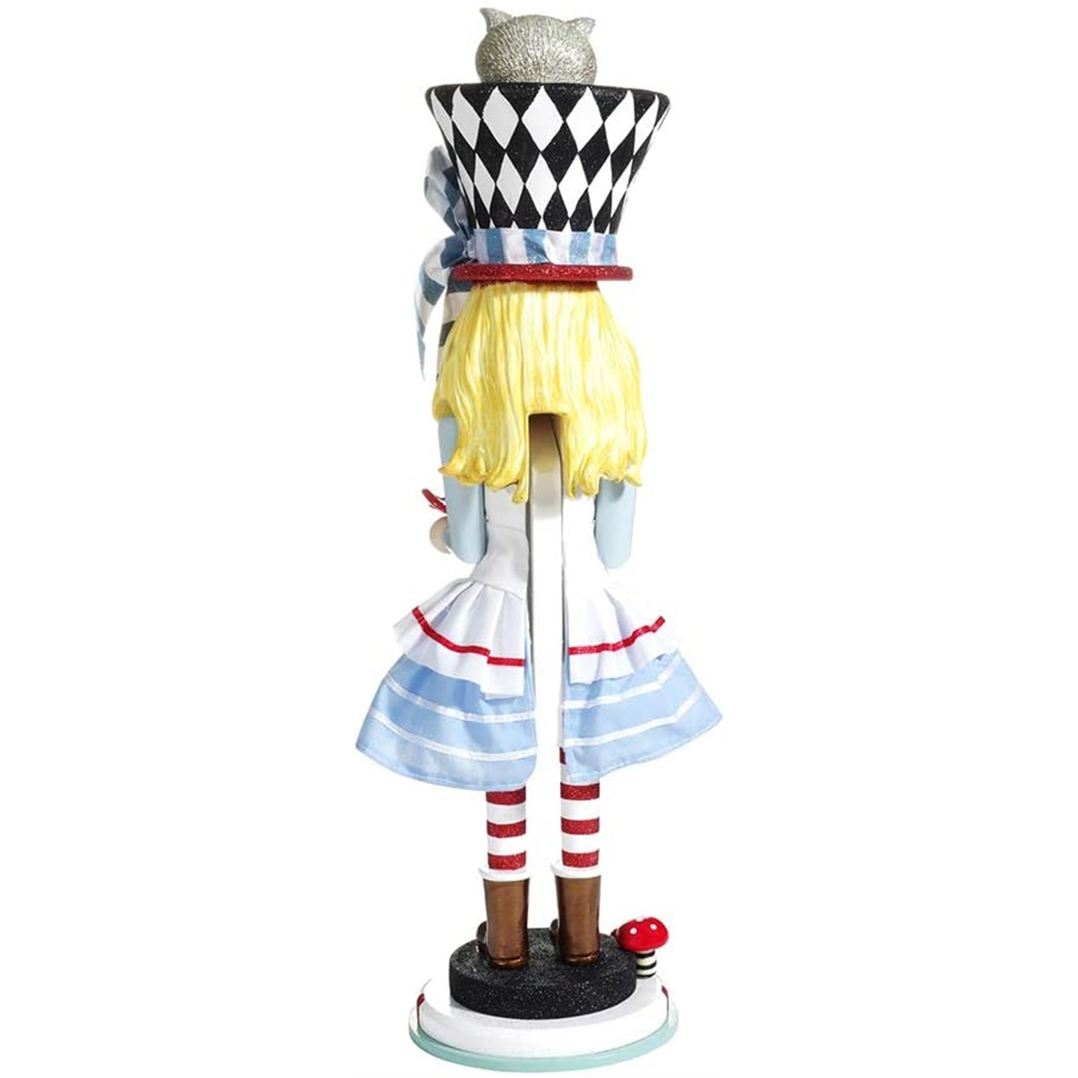 Kurt Adler Hollywood Nutcrackers, Alice Nutcracker, 19.5"