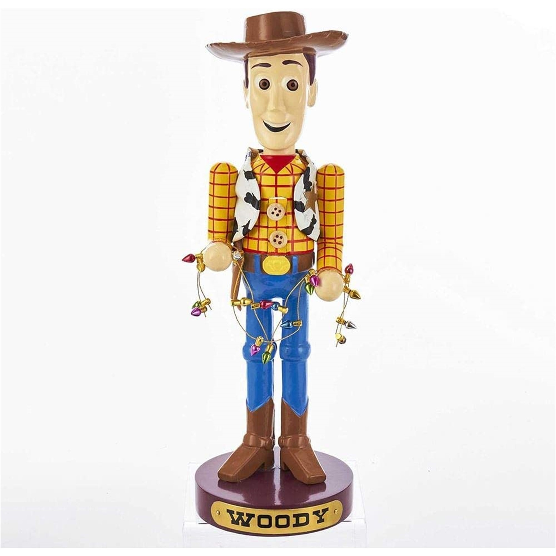 Kurt Adler Disney Toy Story Nutcracker, Woody Nutcracker, 11"