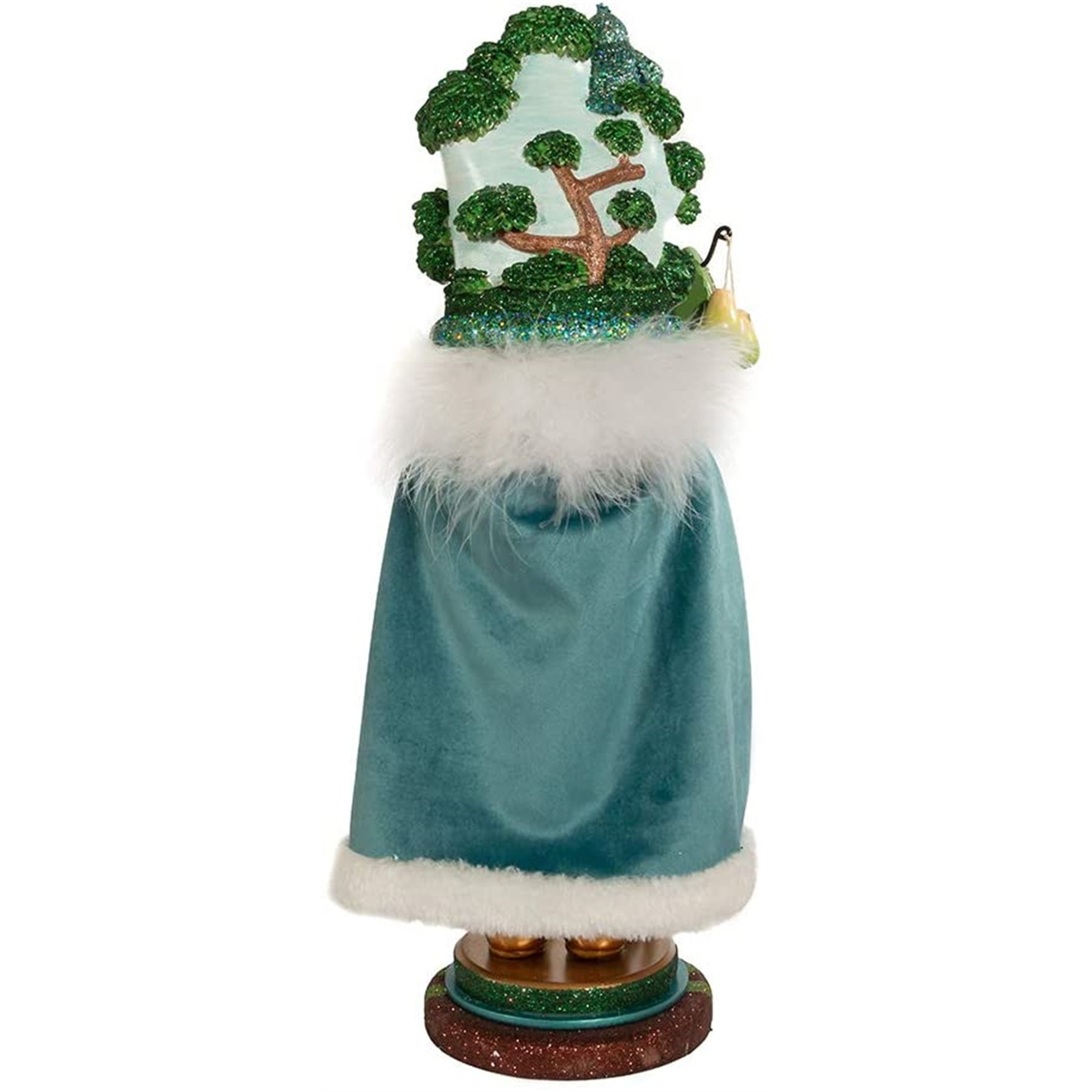 Kurt Adler Hollywood Nutcrackers, Twelve Days Of Christmas Series, 5th in the Series, Five Golden Rings Nutcracker, 17.5"