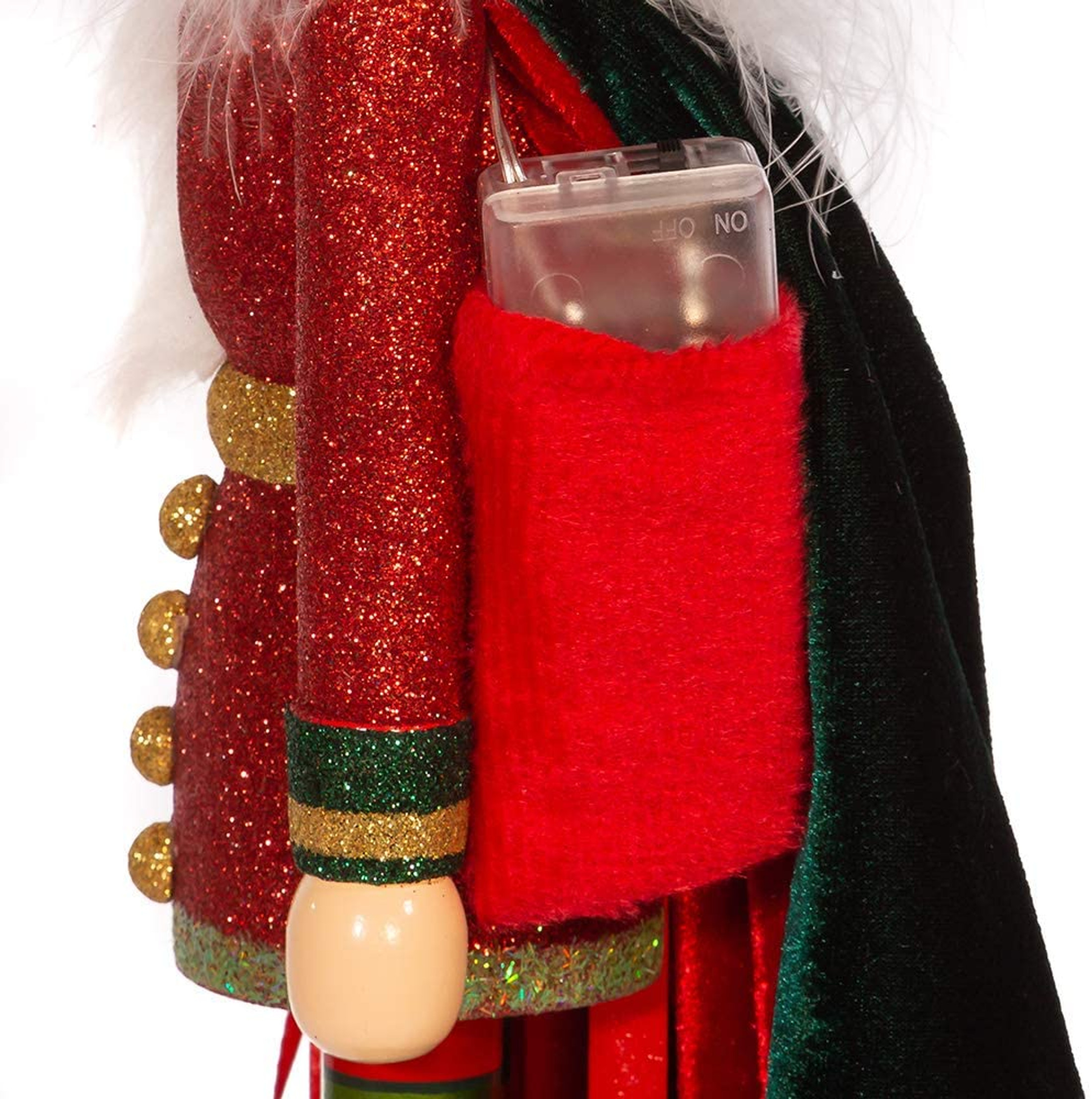 Kurt S. Adler Christmas Nutcracker, Multi-Colored, 24"