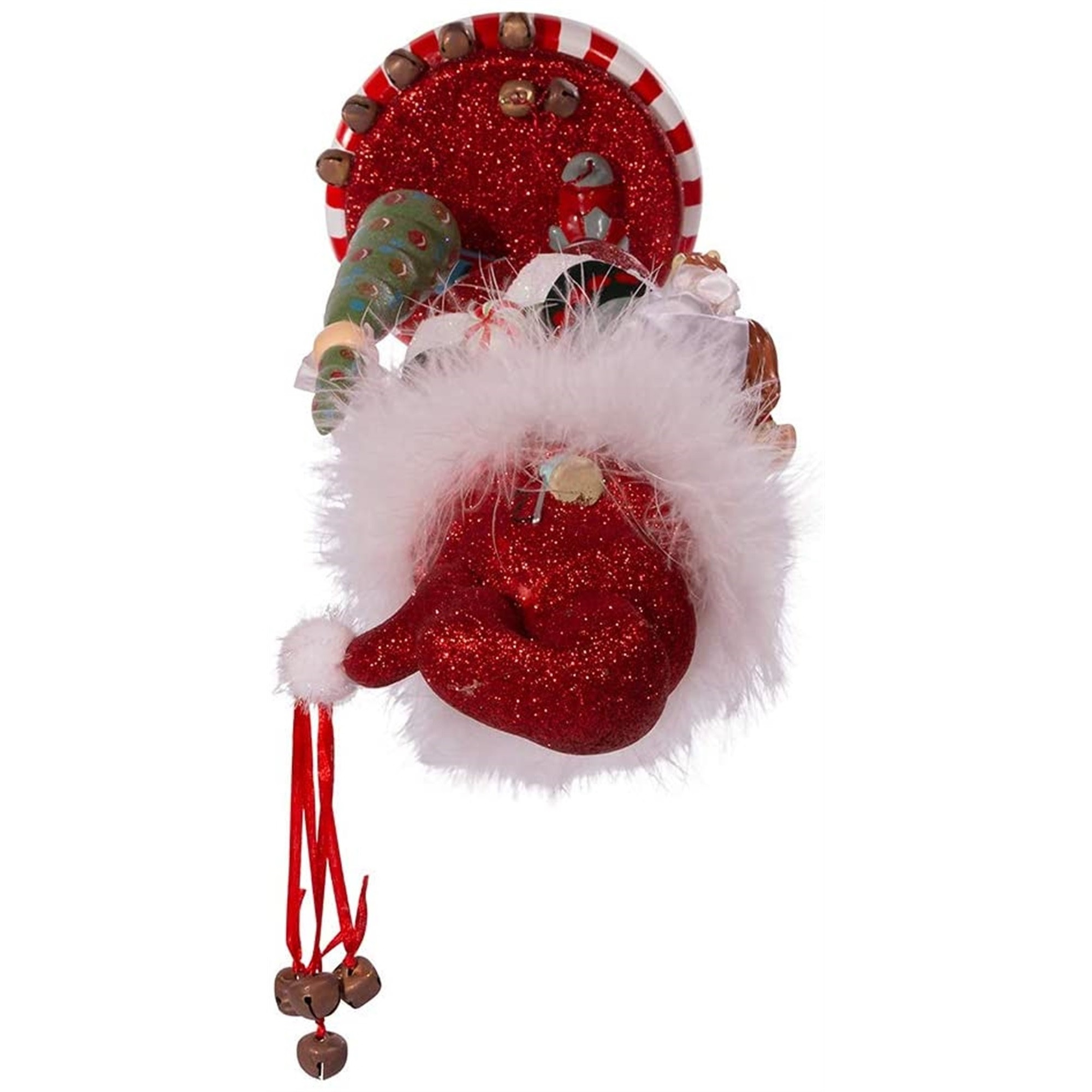 Kurt Adler Hollywood Nutcrackers Elf with Tree Nutcracker, 15"