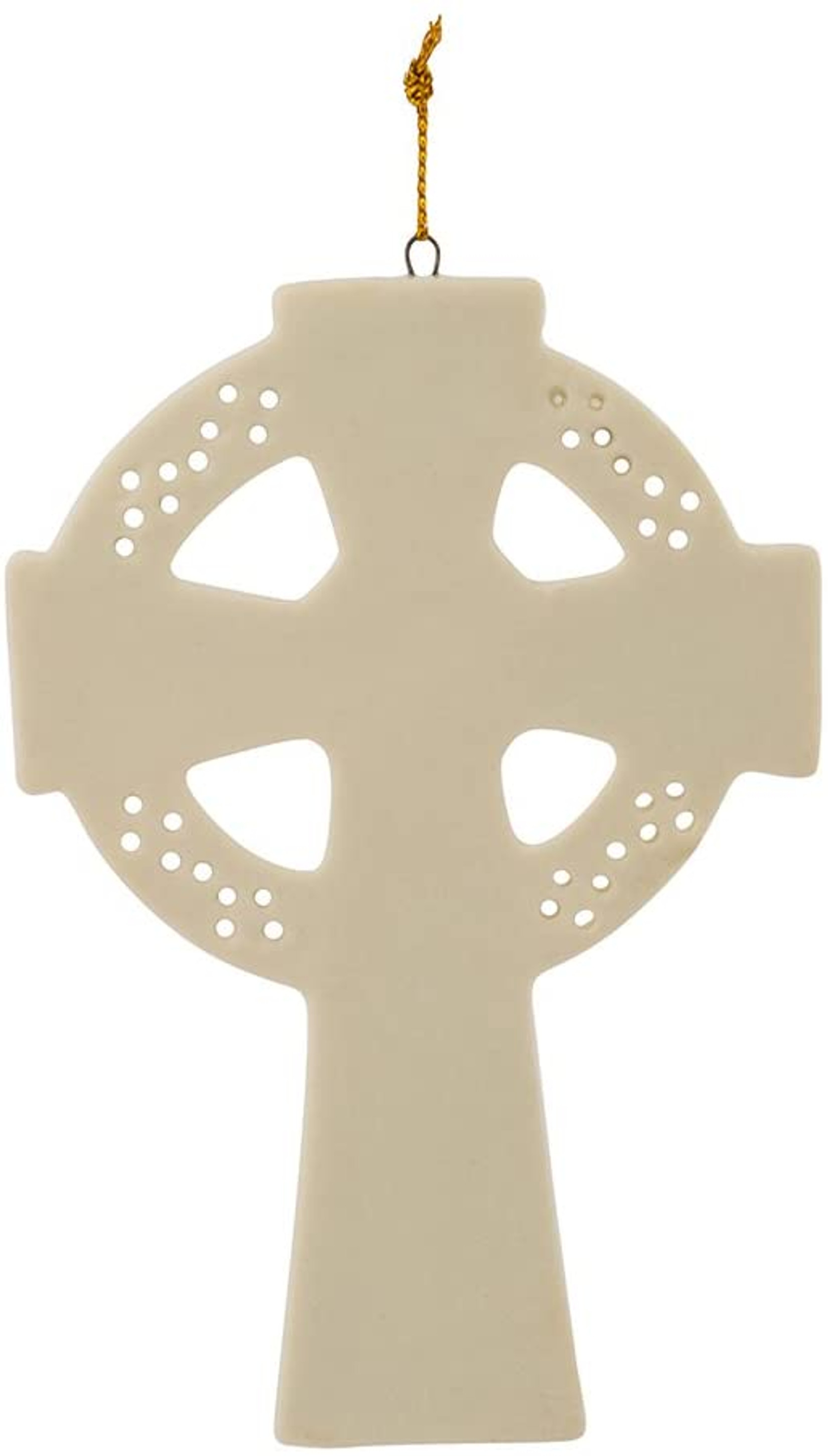 Kurt Adler Porcelain Irish Cross Ornament
