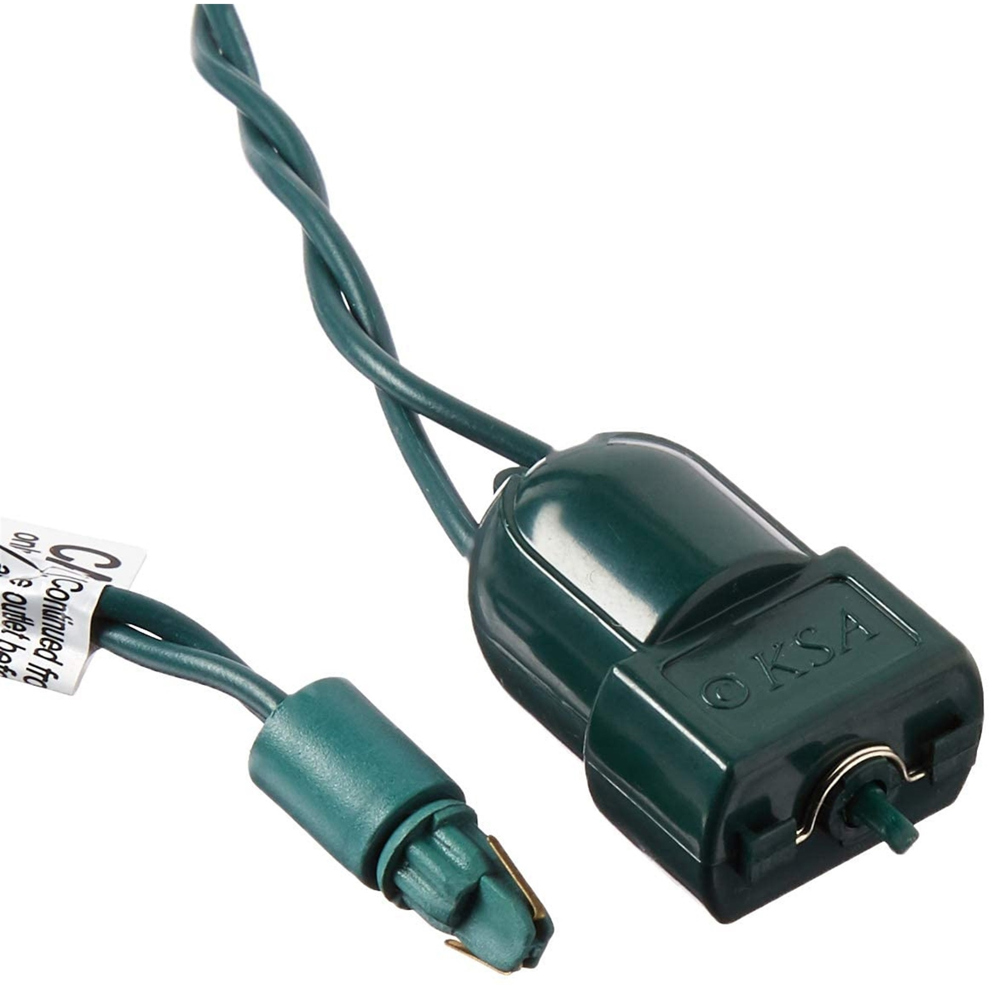 Kurt Adler Twirl-It Motor Pigtails – Spins Ornaments on Incandescent Lights (Pack of 2)