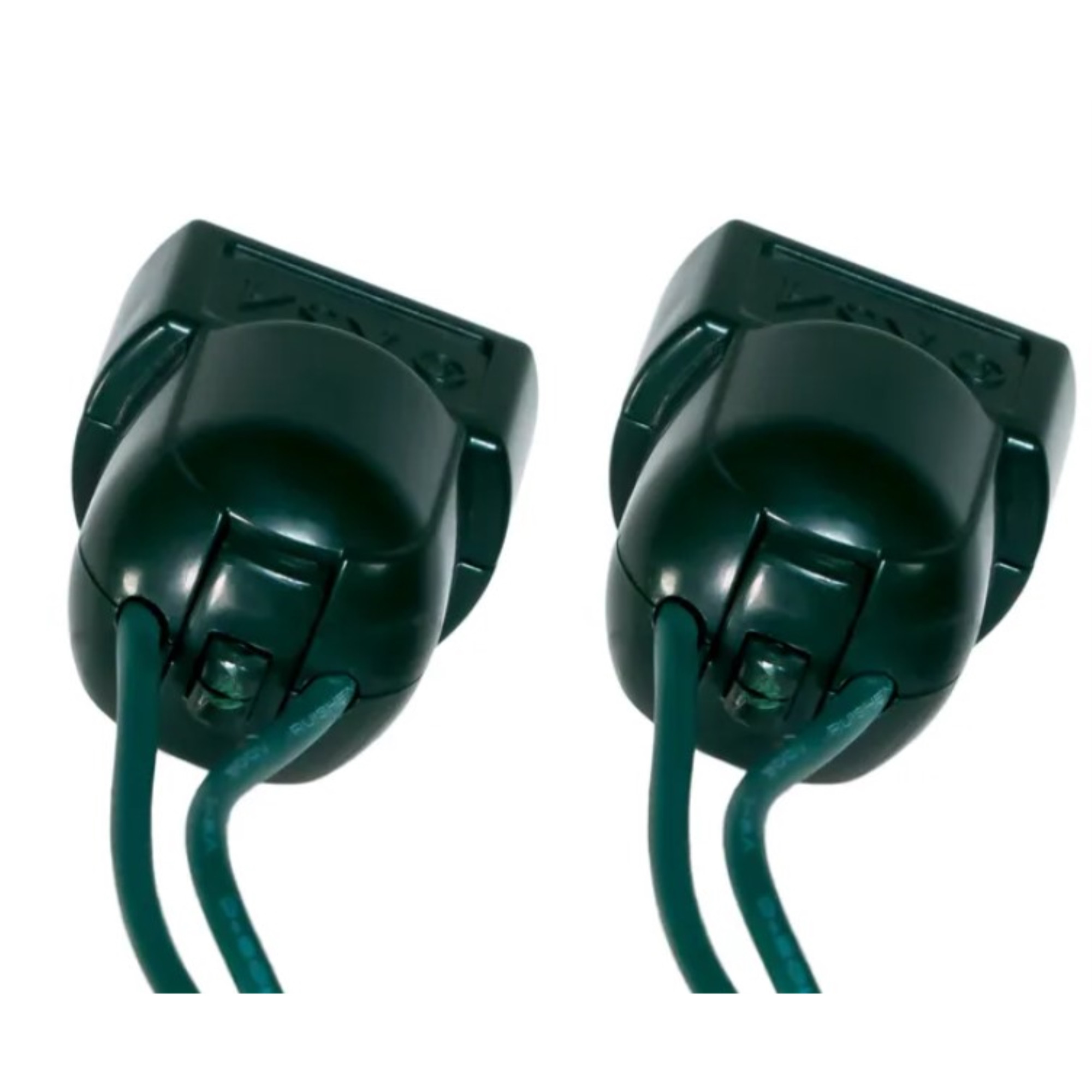 Kurt Adler Twirl-It Ornament Spinner with Motor Pigtails, Green (Pack of 2)
