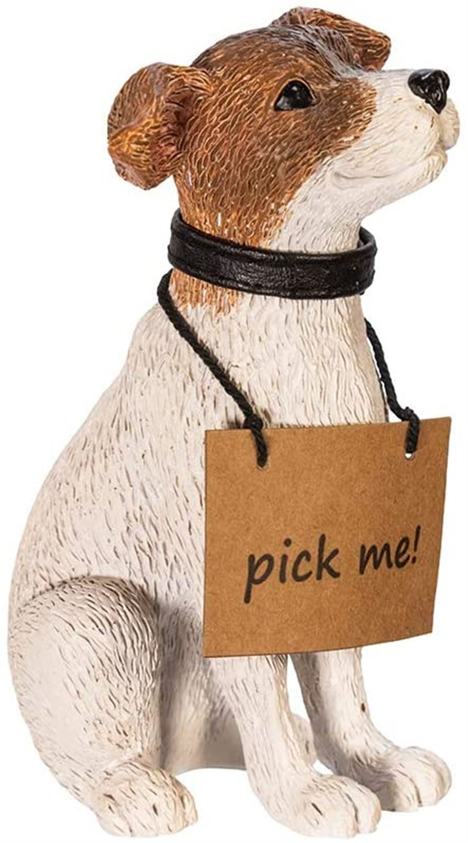 Kurt Adler Fabriche Adopt-A-Pet Santa With Dog, 2-Piece Set, 10.5"