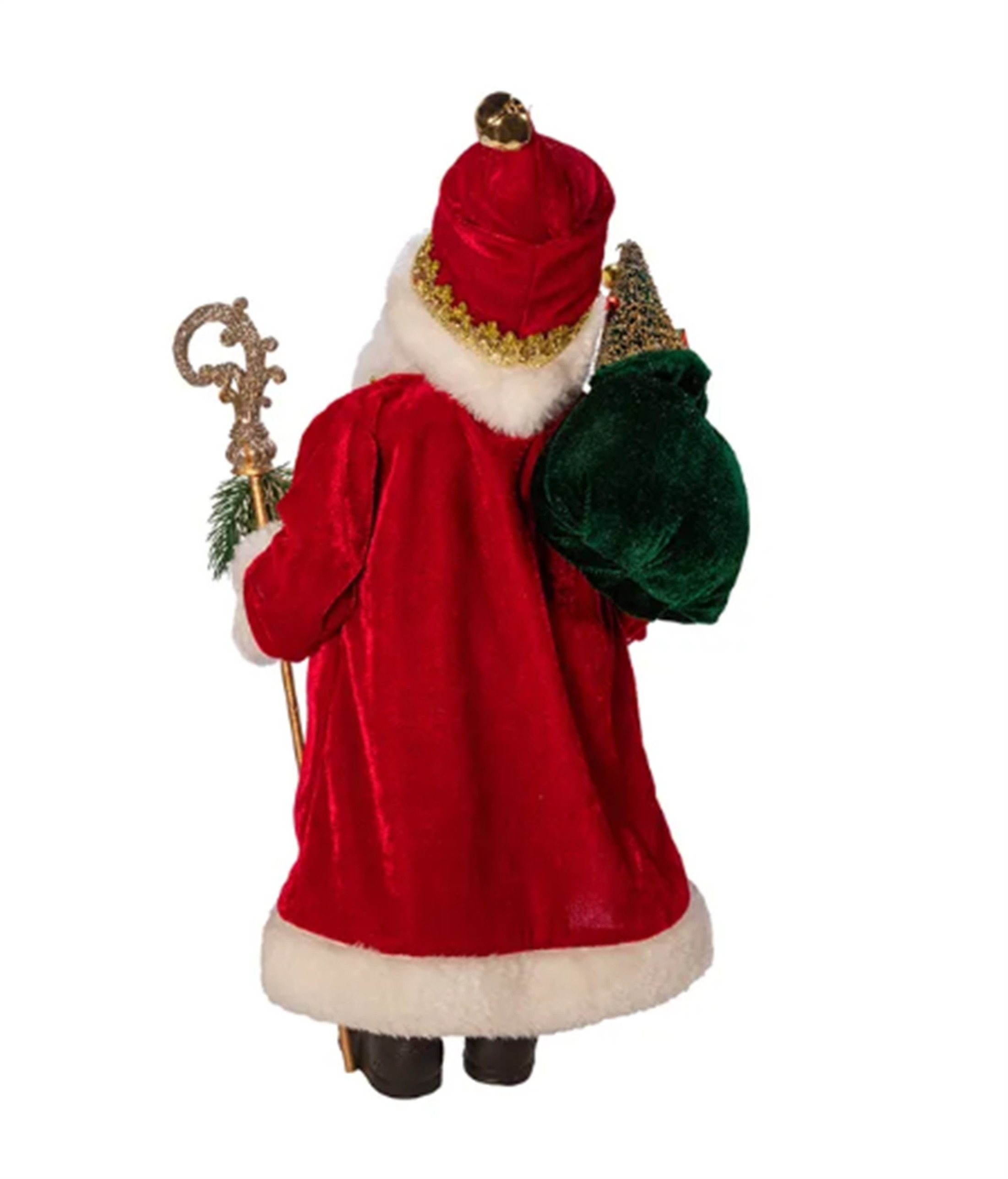 Kurt Adler Kringles African American Santa, 18"
