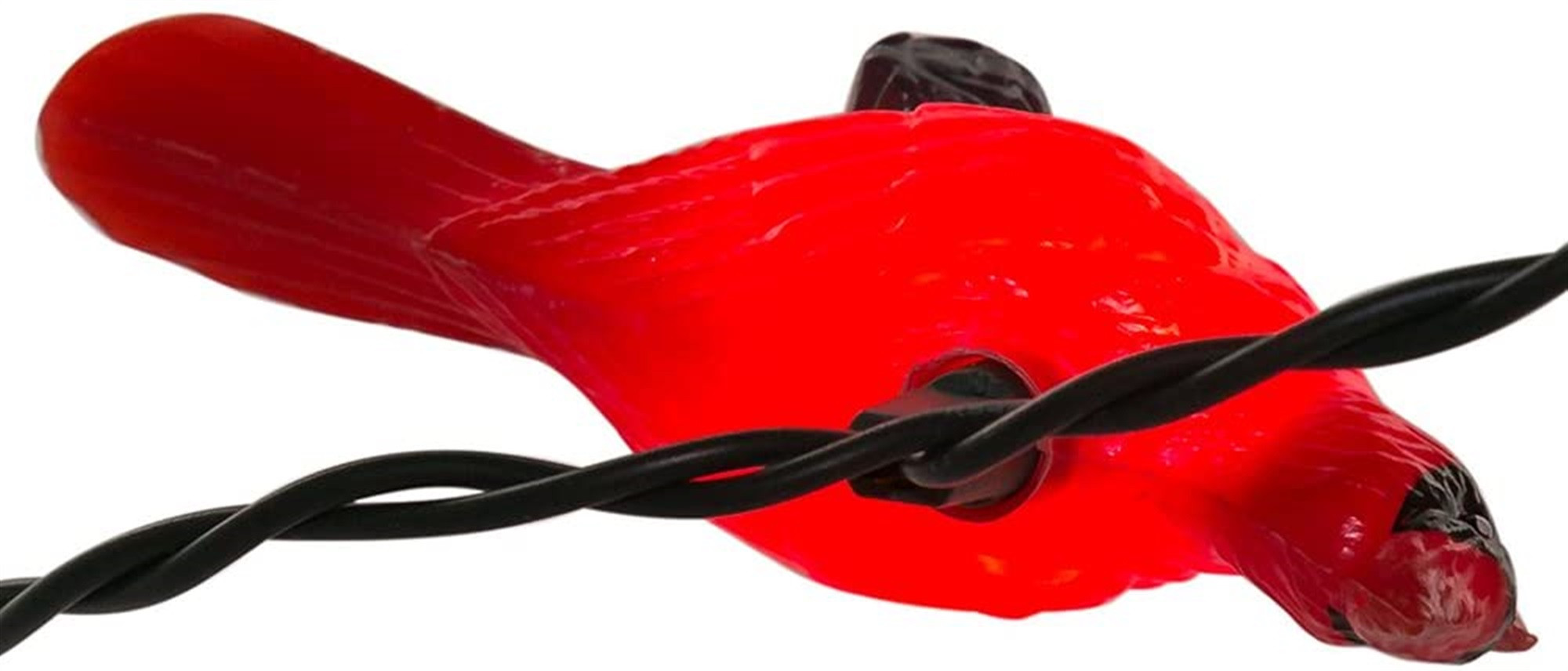 Kurt Adler Indoor Outdoor Novelty String 10- Light Set, Cardinals, 11.5ft
