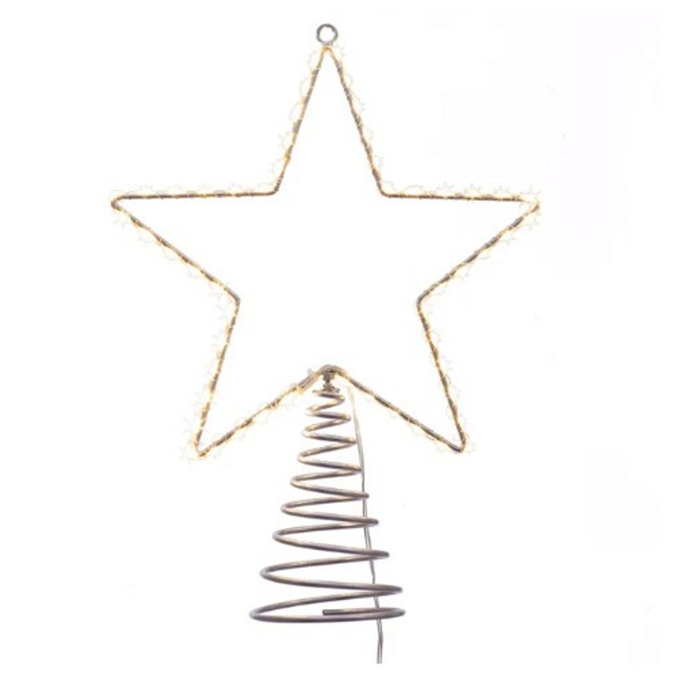 Kurt Adler (#UL2311) Metal Wire Lighted LED Star Treetop, 17.5"