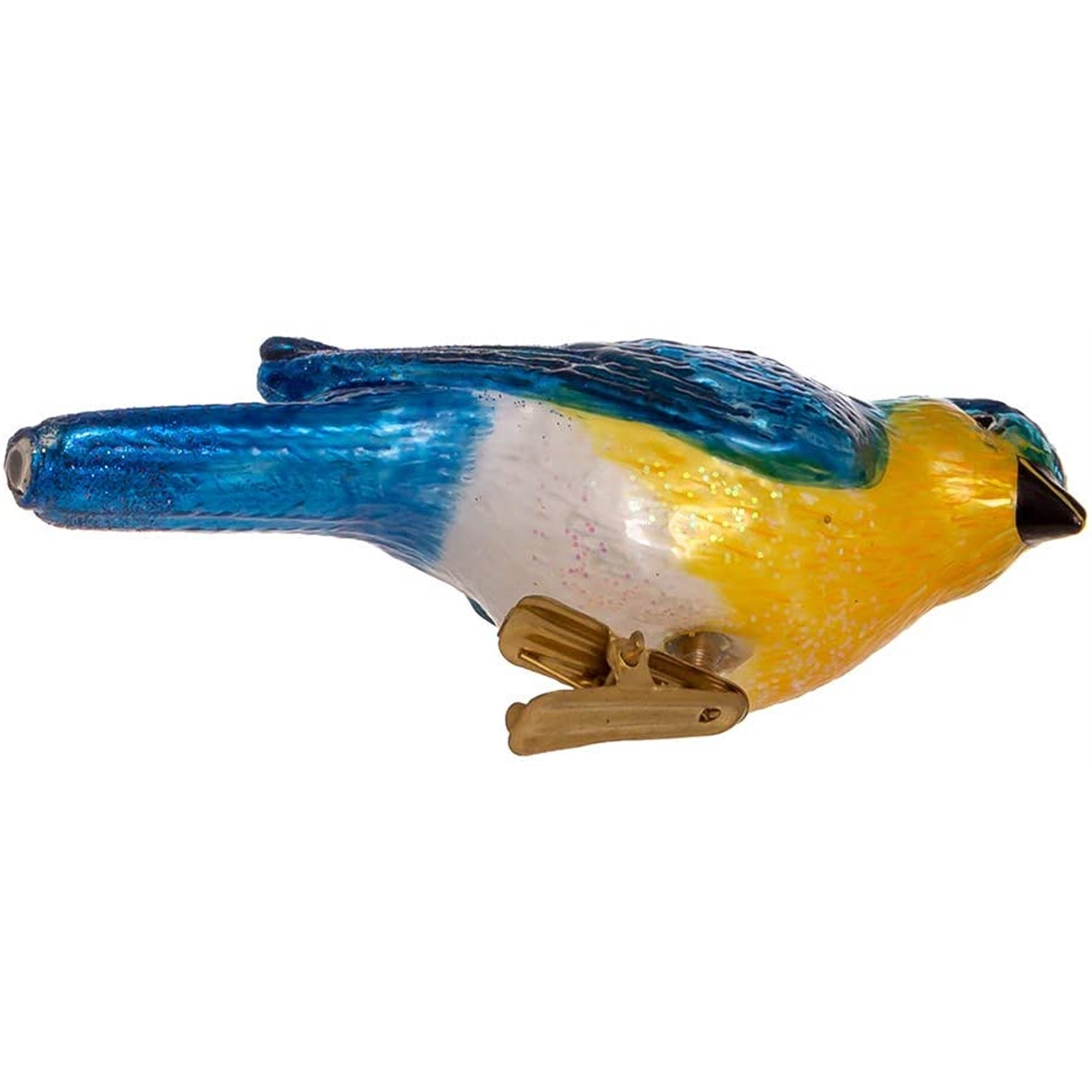 Kurt Adler Noble Gems Traditions Glass Bluebird Ornament