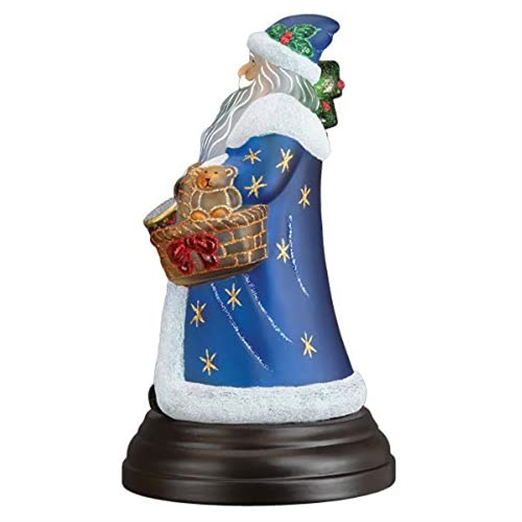 Old World Christmas Regal Father Christmas Table Light, 10.5"