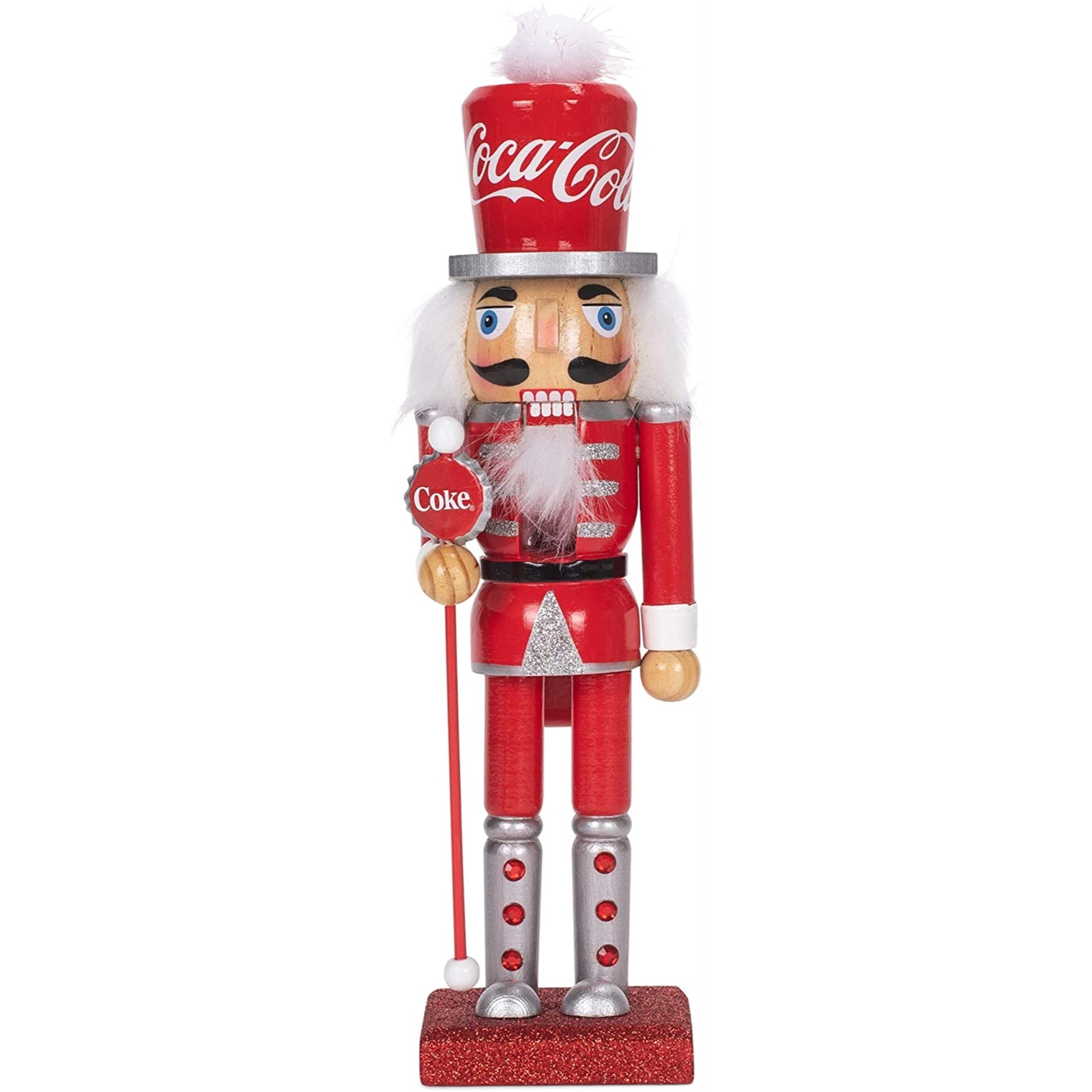 Kurt Adler Coca-Cola Nutcracker, 10" Kurt Adler Coca-Cola Nutcracker, 10"