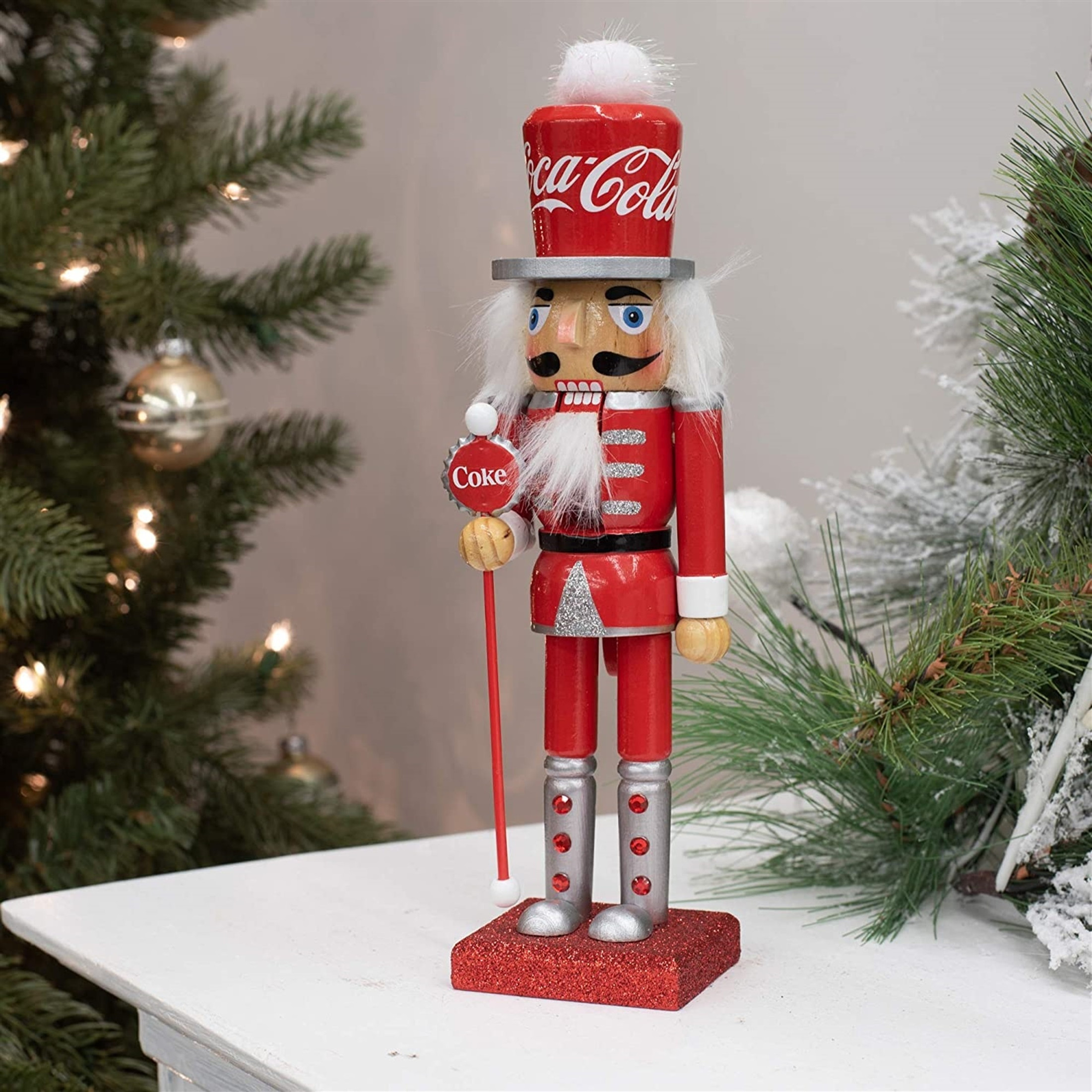 Kurt Adler Coca-Cola Nutcracker, 10" Kurt Adler Coca-Cola Nutcracker, 10"