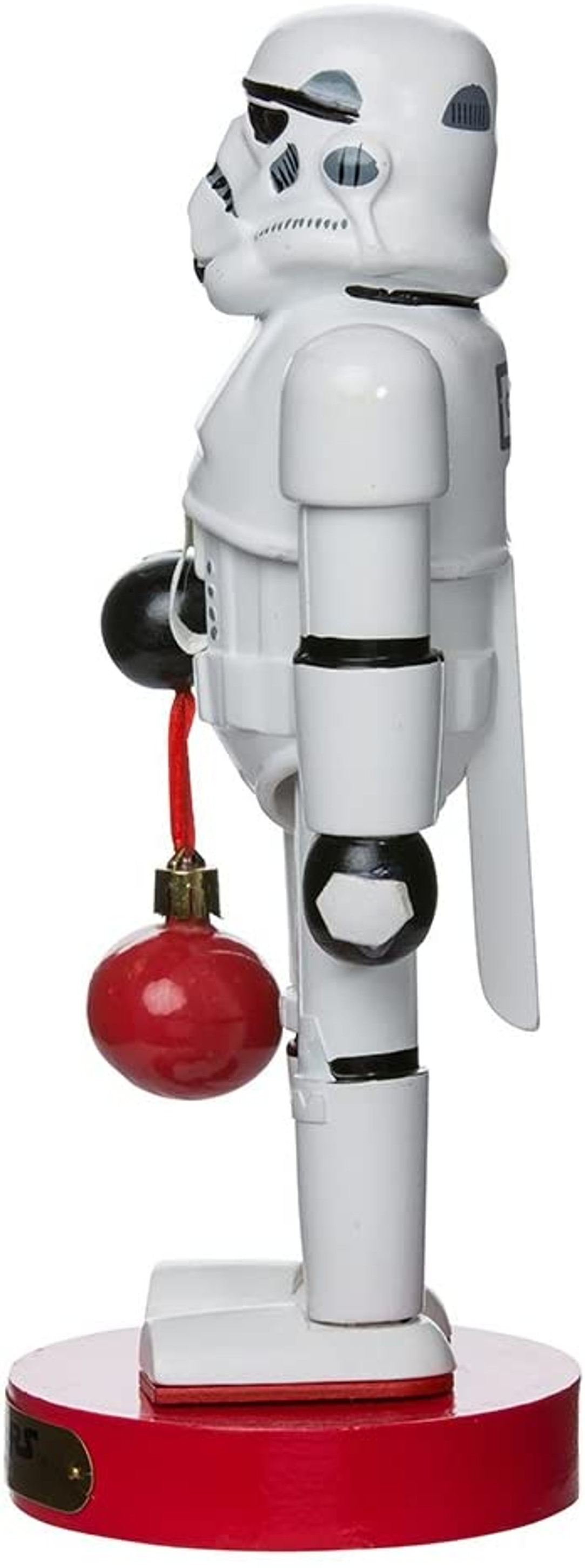 Kurt Adler Stormtrooper with Ball Ornament Nutcracker, 12-Inch