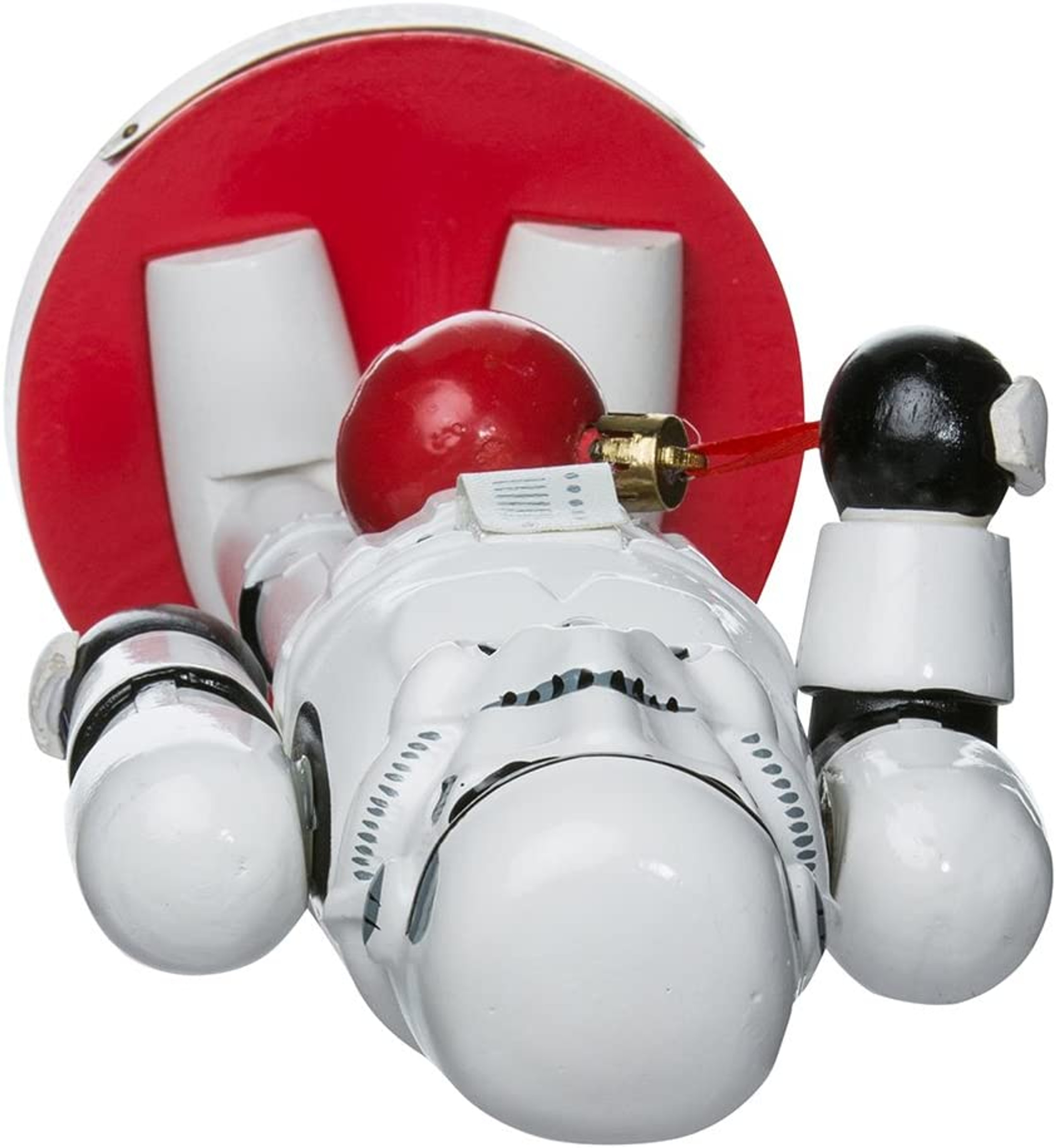 Kurt Adler Stormtrooper with Ball Ornament Nutcracker, 12-Inch