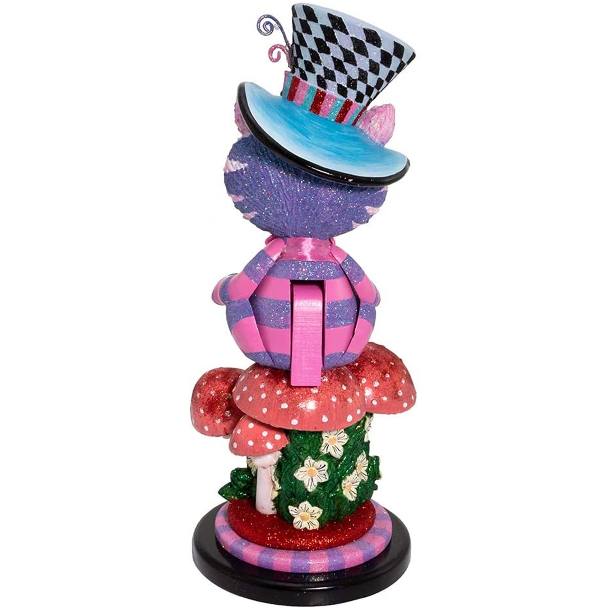 Kurt Adler Hollywood Nutcrackers, Cheshire Cat Nutcracker, 15"