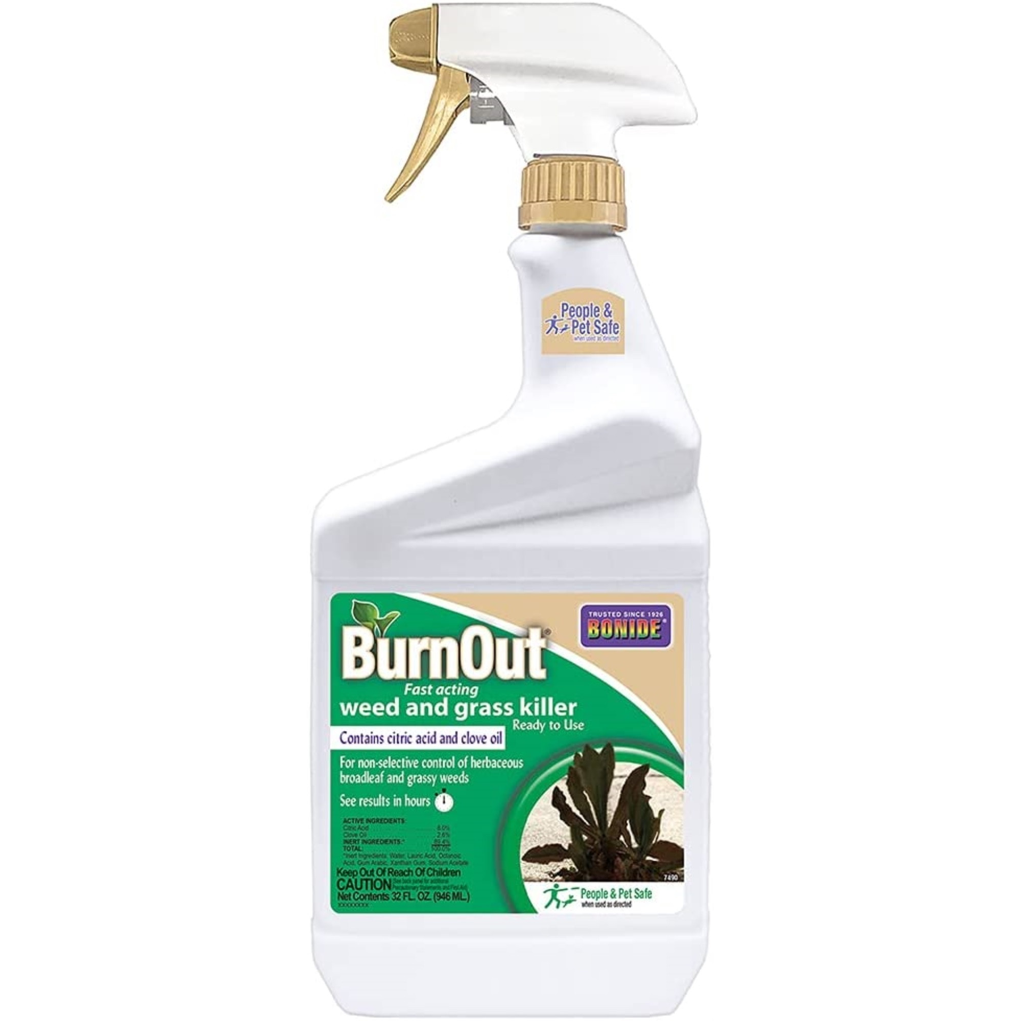 Bonide Burn Out Weed and Grass Killer, 32 oz