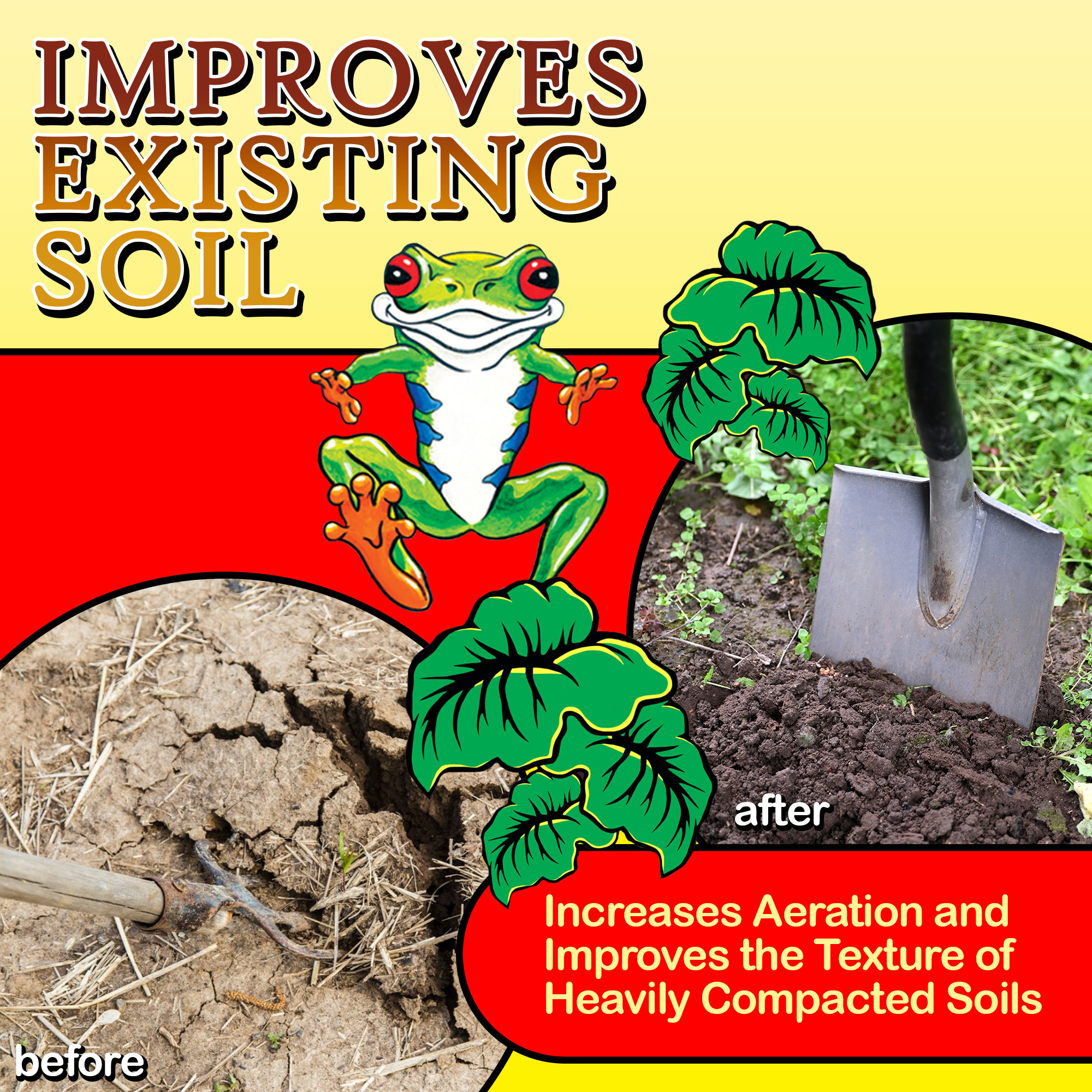 FoxFarm Happy Frog Soil Conditioner with Bat Guano and Mycorrhizae