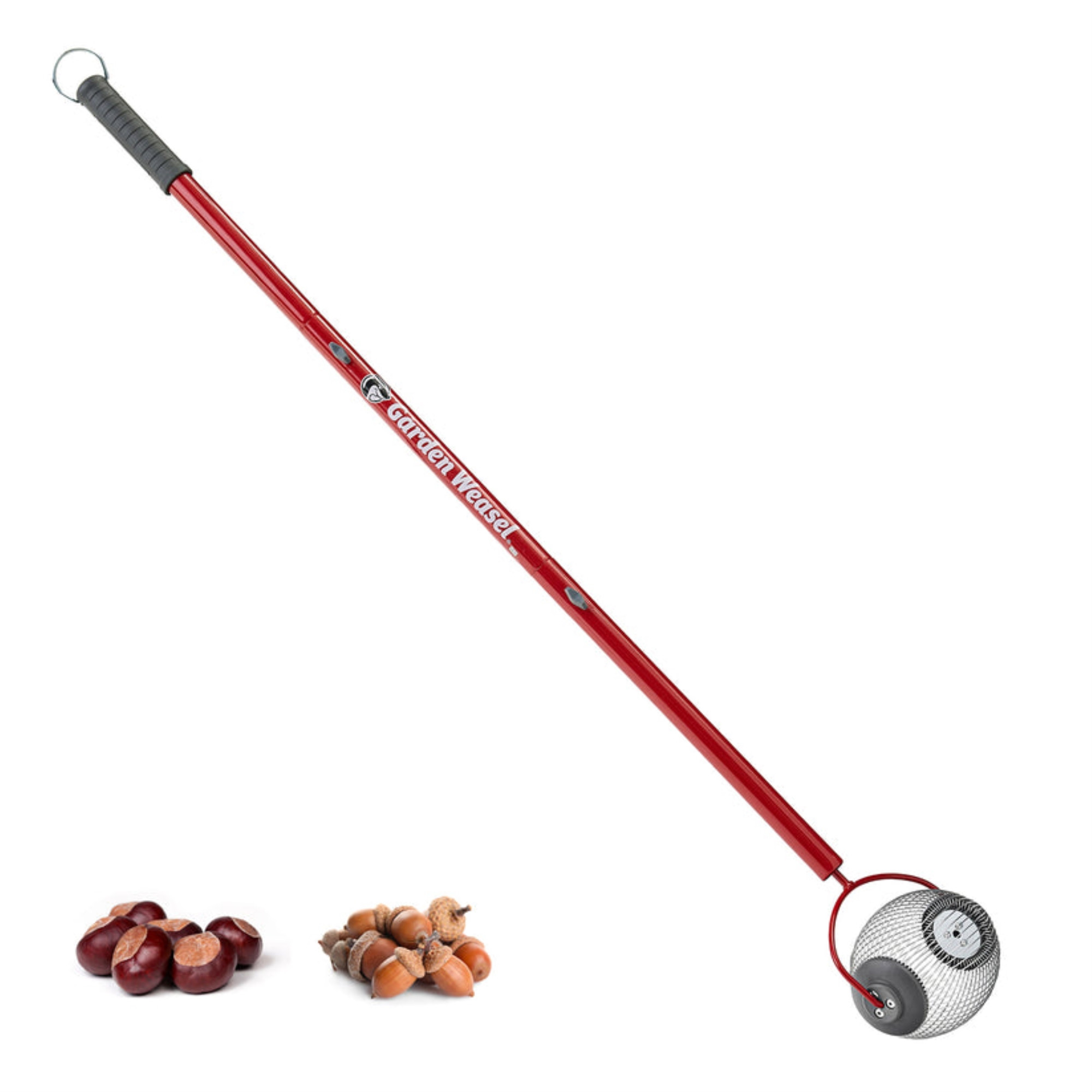 Garden Weasel Nut Gatherer Tool for Collecting Small Objects and Nuts, Small