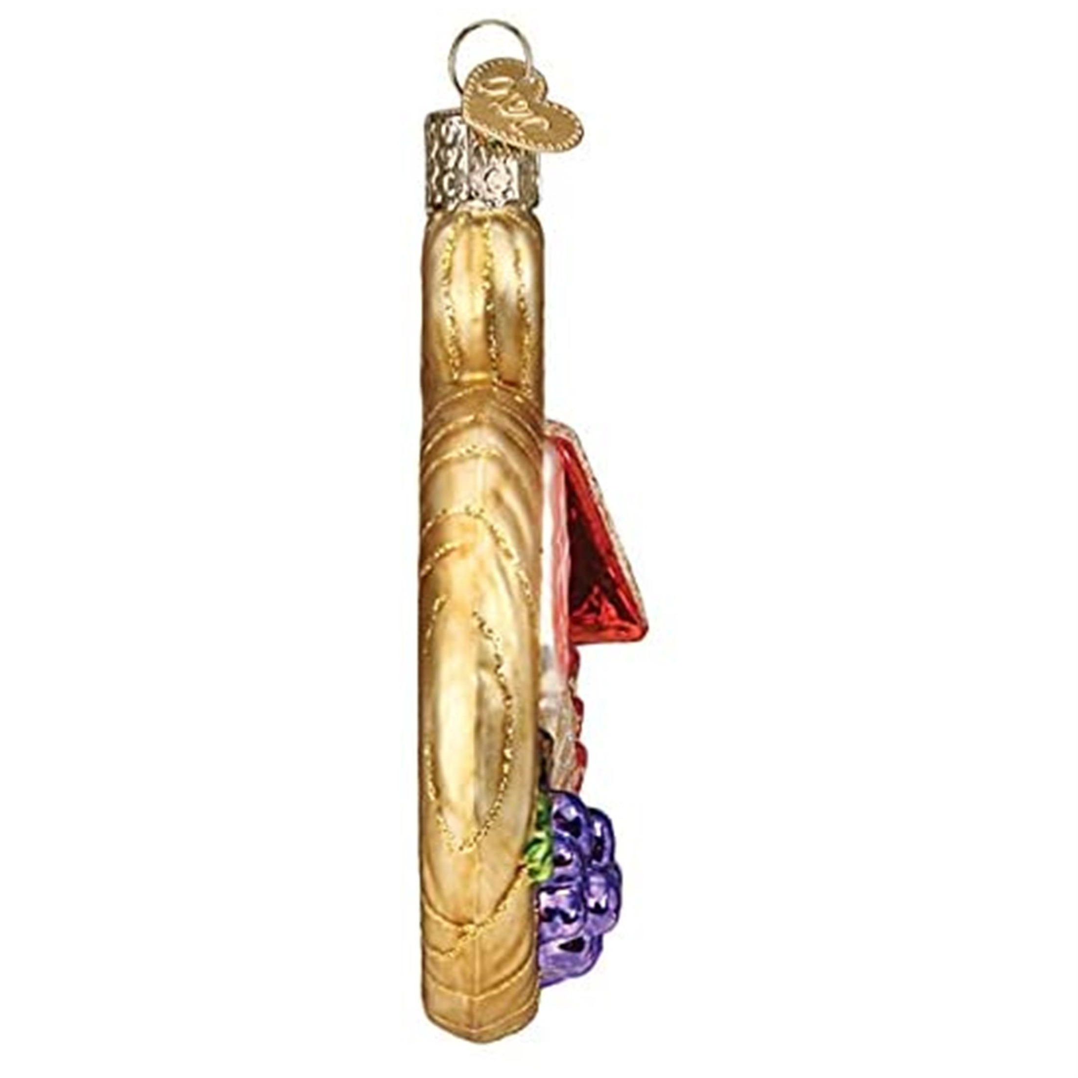Old World Christmas Glass Blown Ornament, Charcuterie Board (With OWC Gift Box)