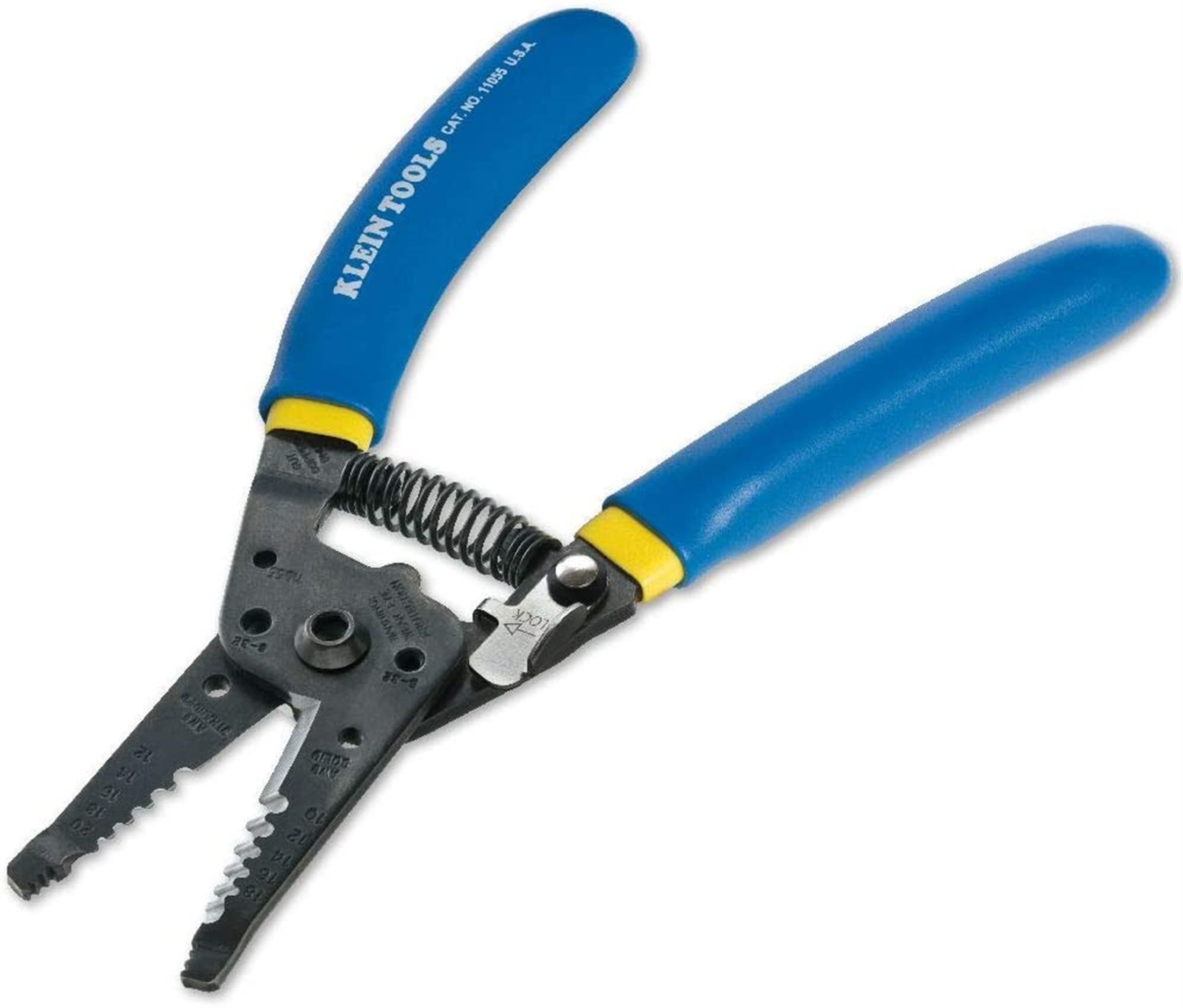 Klein Tools Wire Cutter and Wire Stripper, Stranded Wire Cutter, Solid Wire Cutter, Cuts Copper Wire…