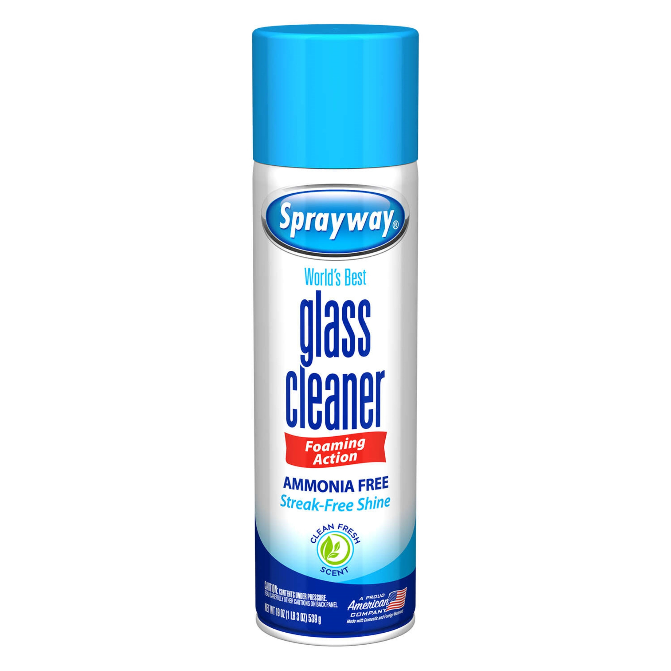 Sprayway Glass Cleaner Aerosol Spray, 19 oz (Packaging May Vary) Qty 1