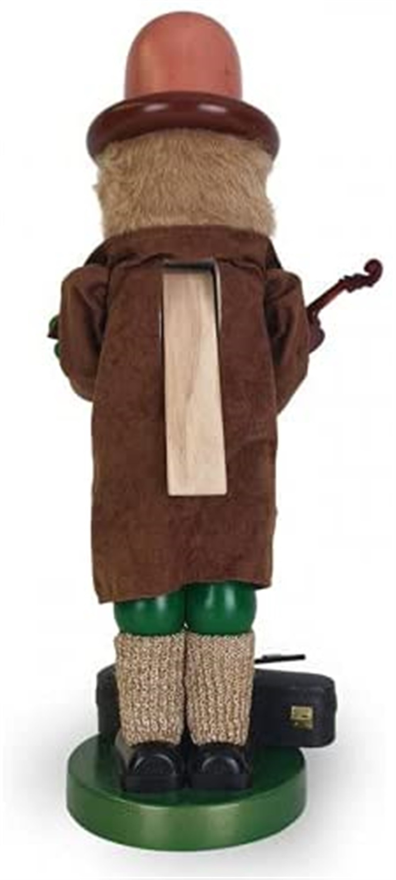 Steinbach Irish Fiddler, Wooden Nutcracker, 18.5"
