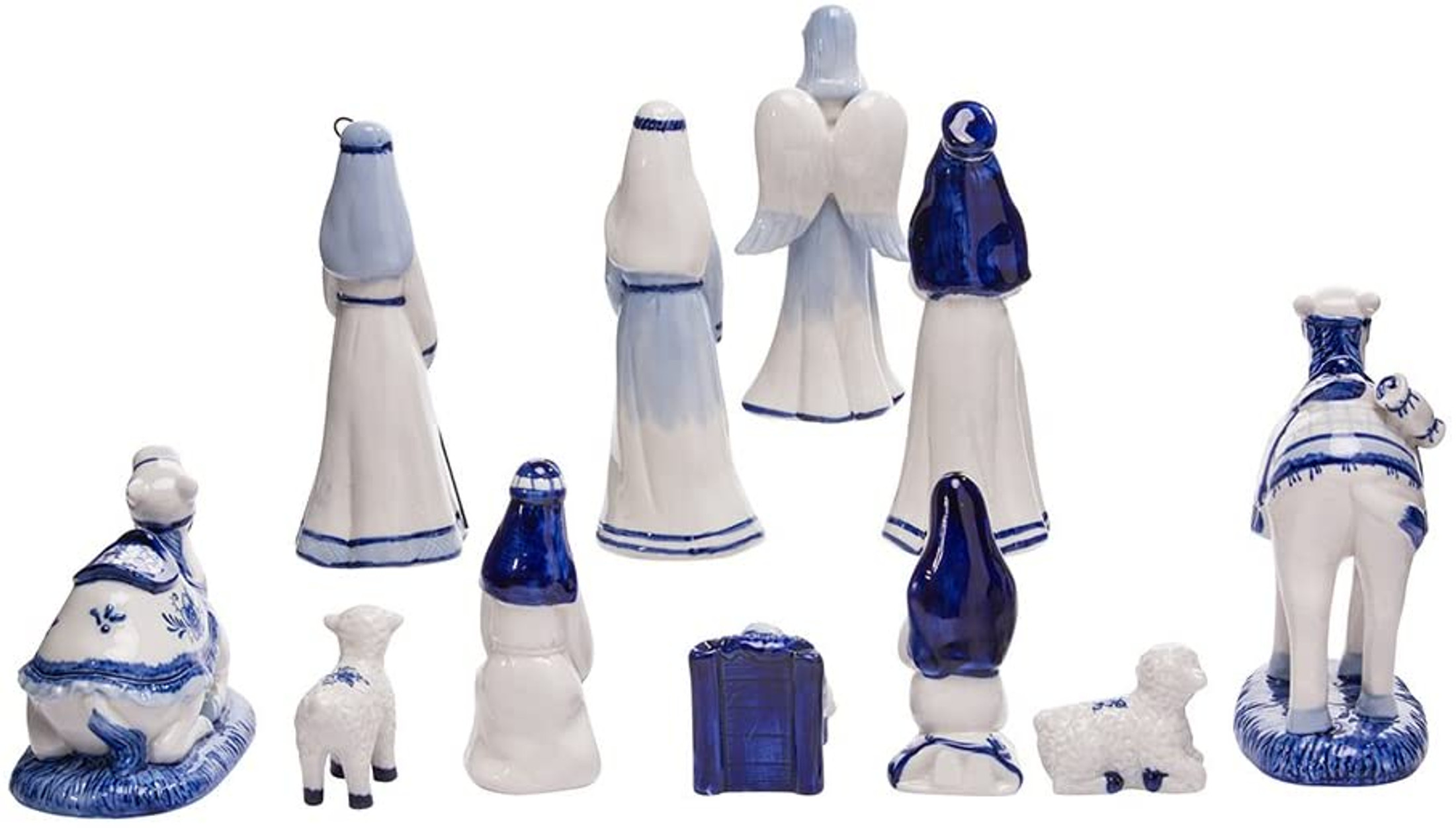 Kurt Adler 18 Azul Delft Papai Noel segurando placa Figura de Natal, Kurt  Adler, Decoração de Natal, Figura de Natal, Figura de Papai Noel