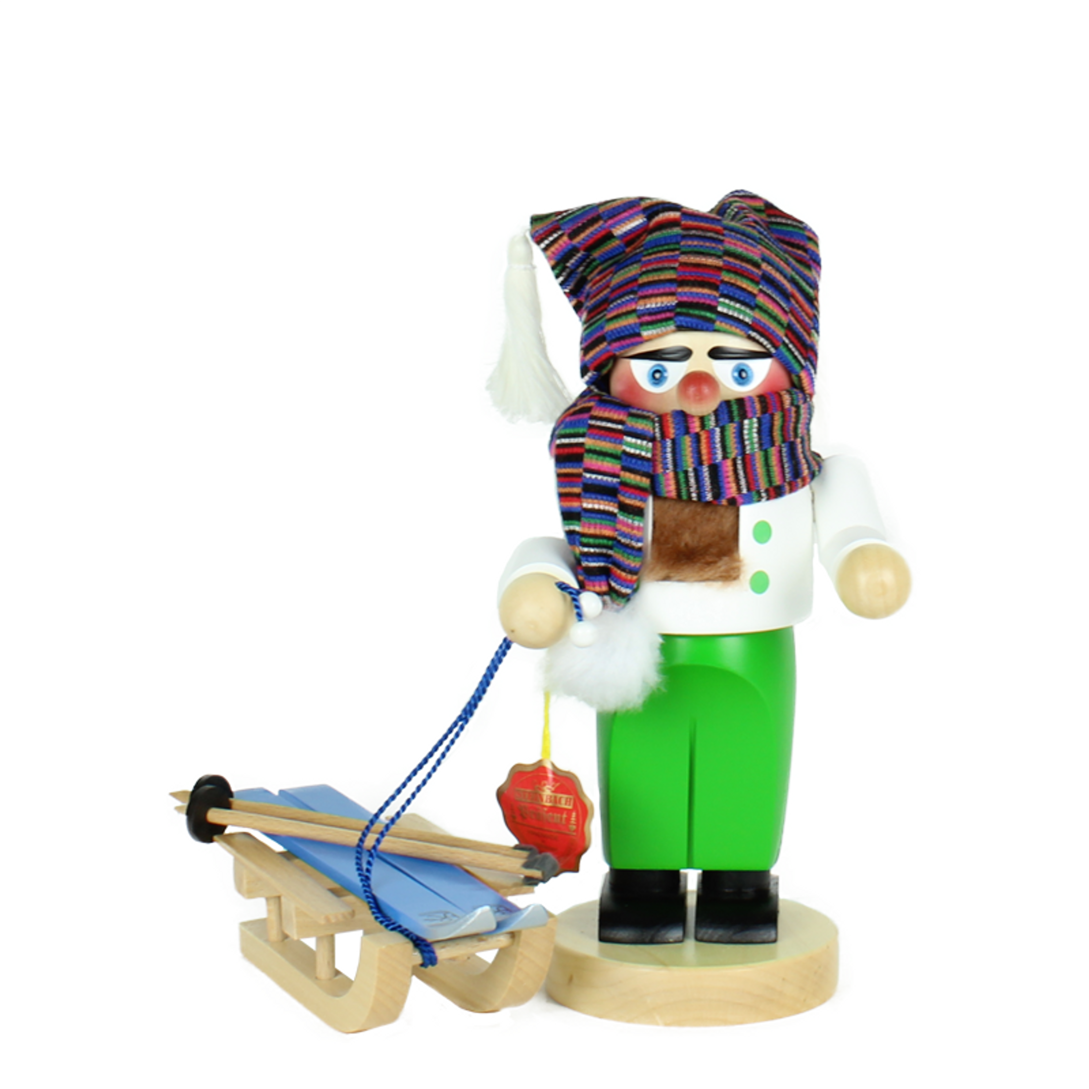 Kurt Adler (#SN18CN1988) Steinbach Chubby Skier Nutcracker, 11.5"