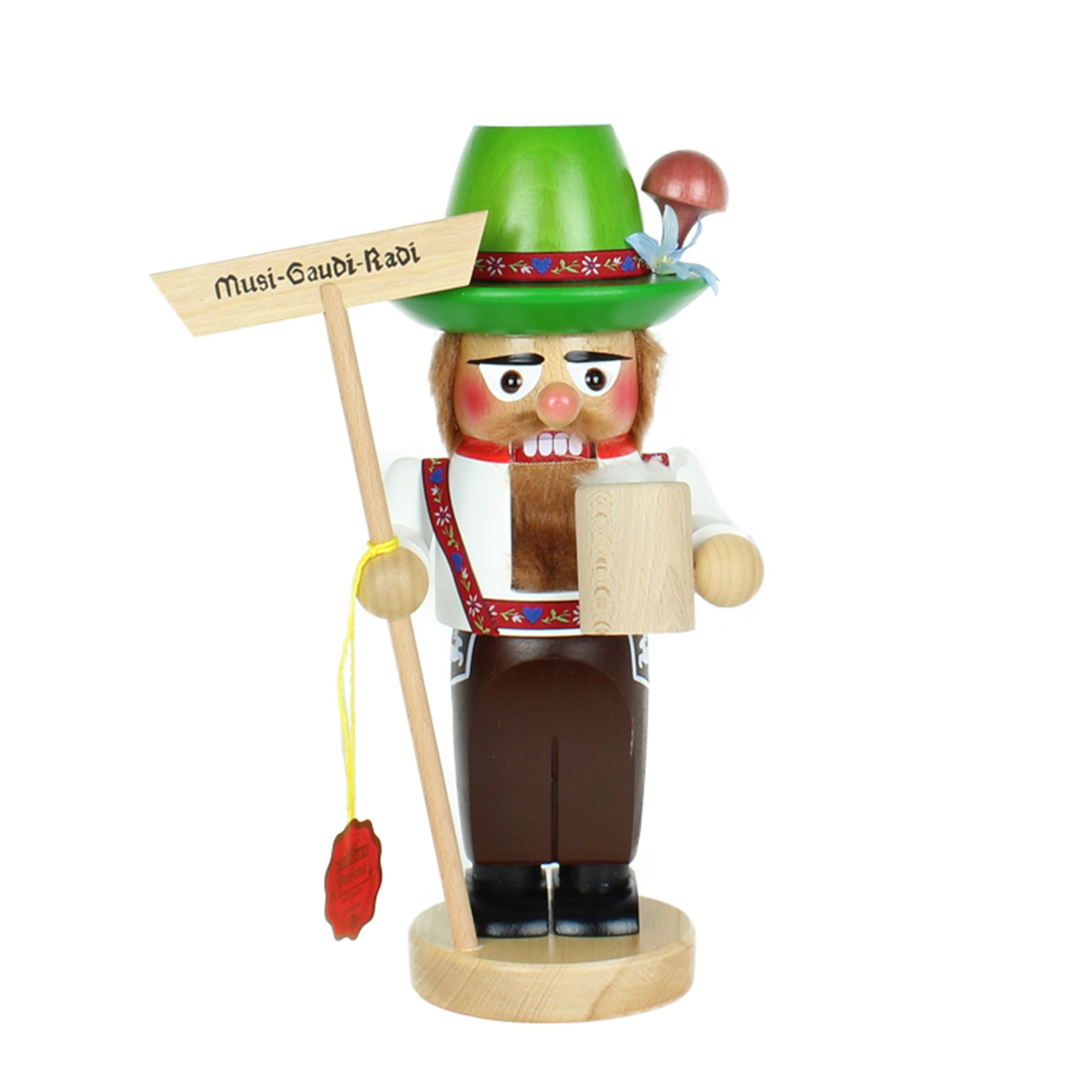 Steinbach Chubby Nutcracker Collection, Oktoberfestler Nutcracker, 12in