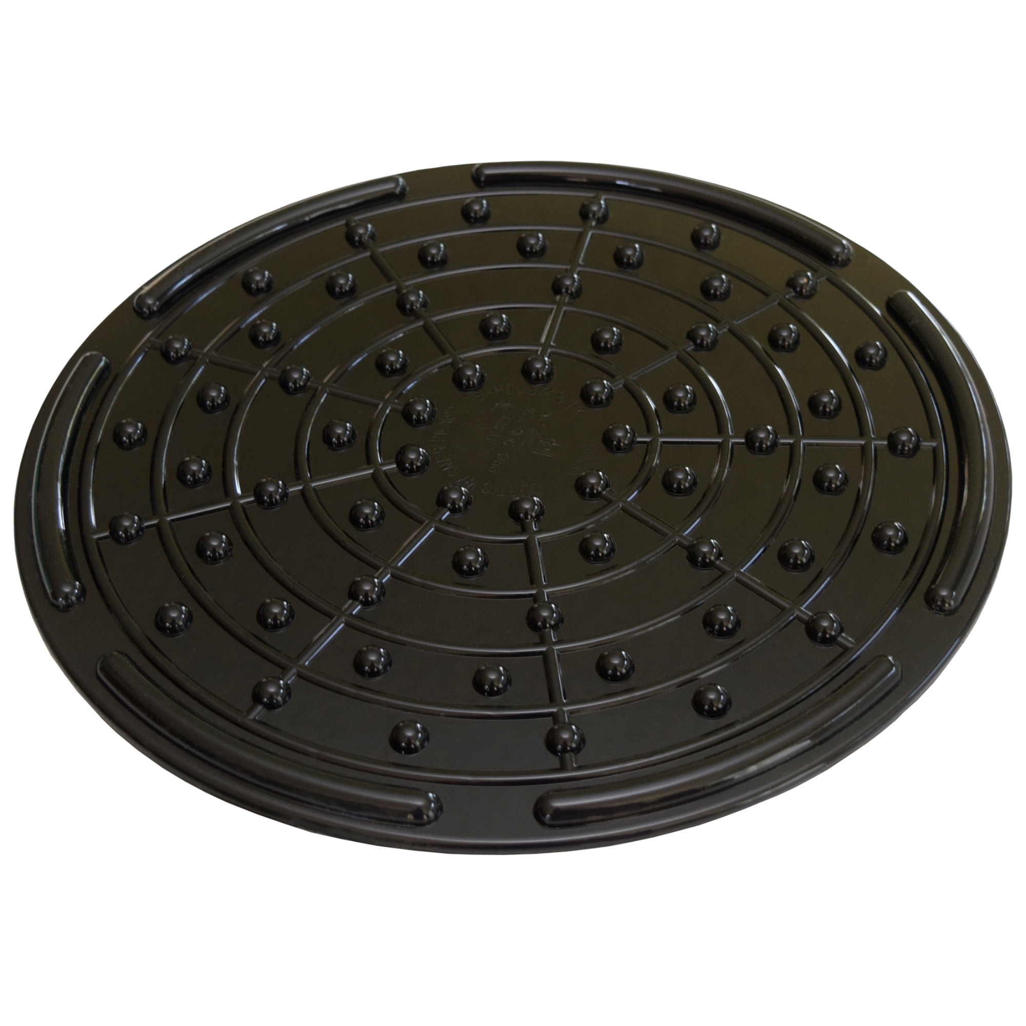 CWP Surface Protector Plant Mat Saucers, Assorted Colors, 8", Pack of 3