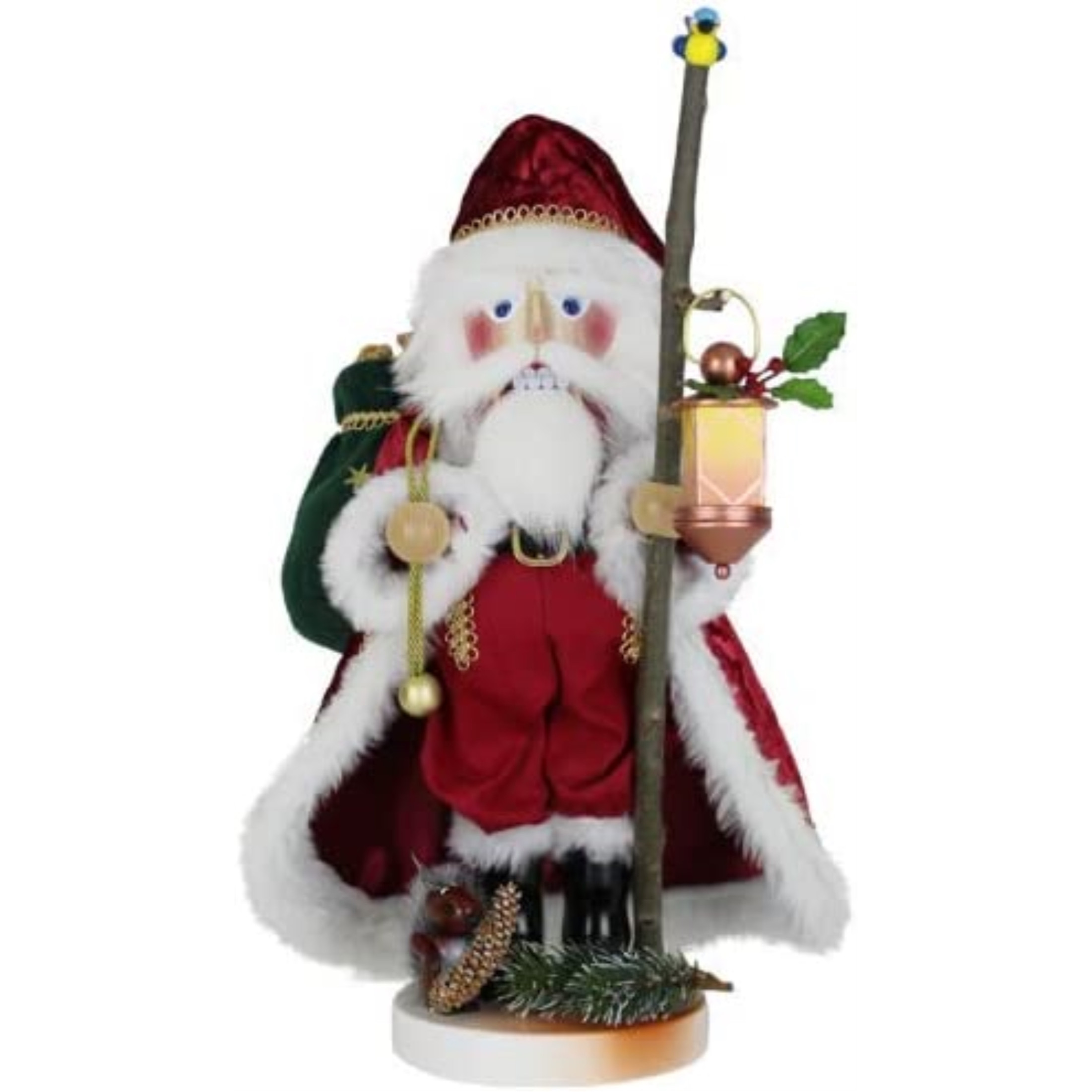 Steinbach Big Nutcracker Collection, Limited Edition, Cozy Woodland Santa, 18.5"