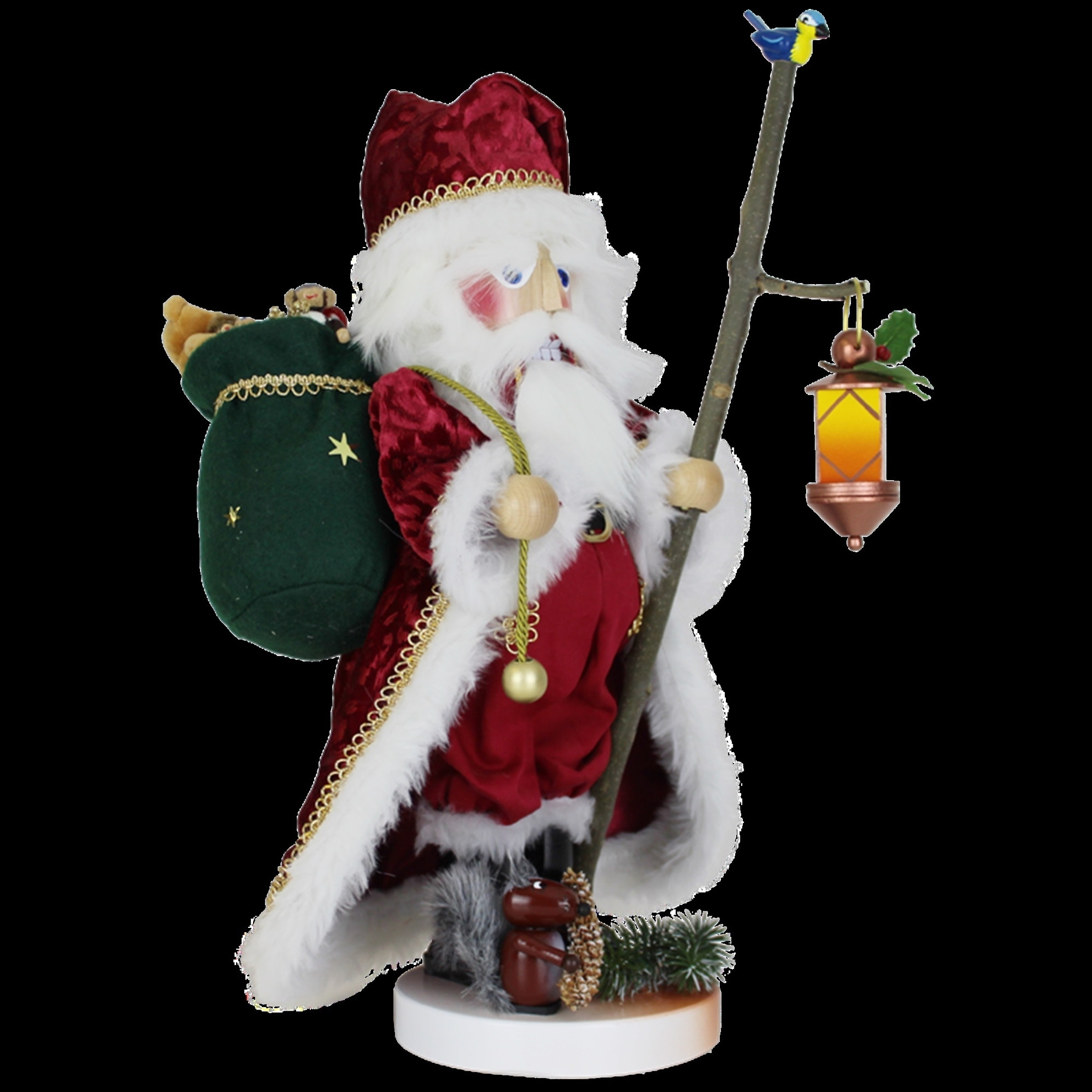 Steinbach Big Nutcracker Collection, Limited Edition, Cozy Woodland Santa, 18.5"