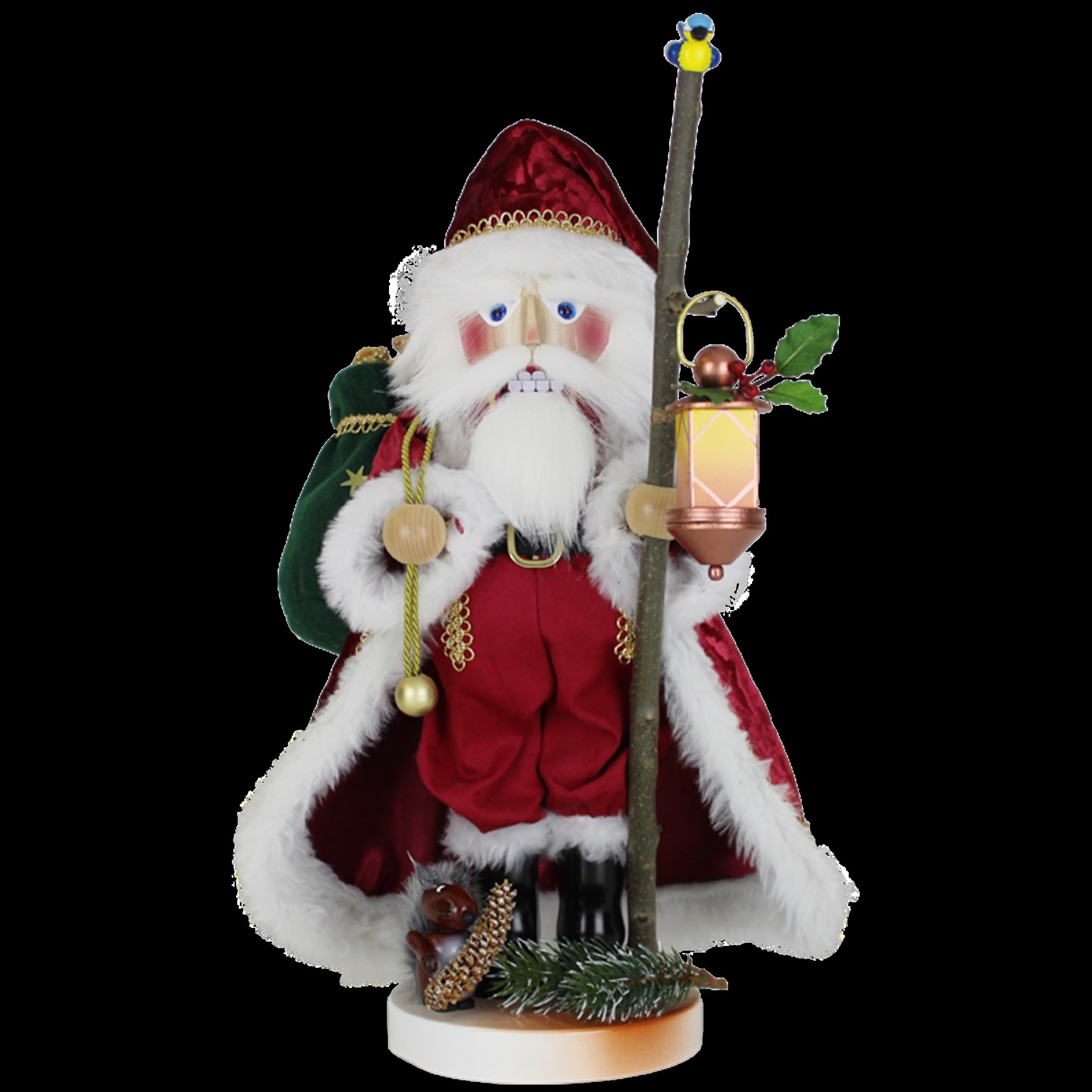 Steinbach Big Nutcracker Collection, Limited Edition, Cozy Woodland Santa, 18.5"
